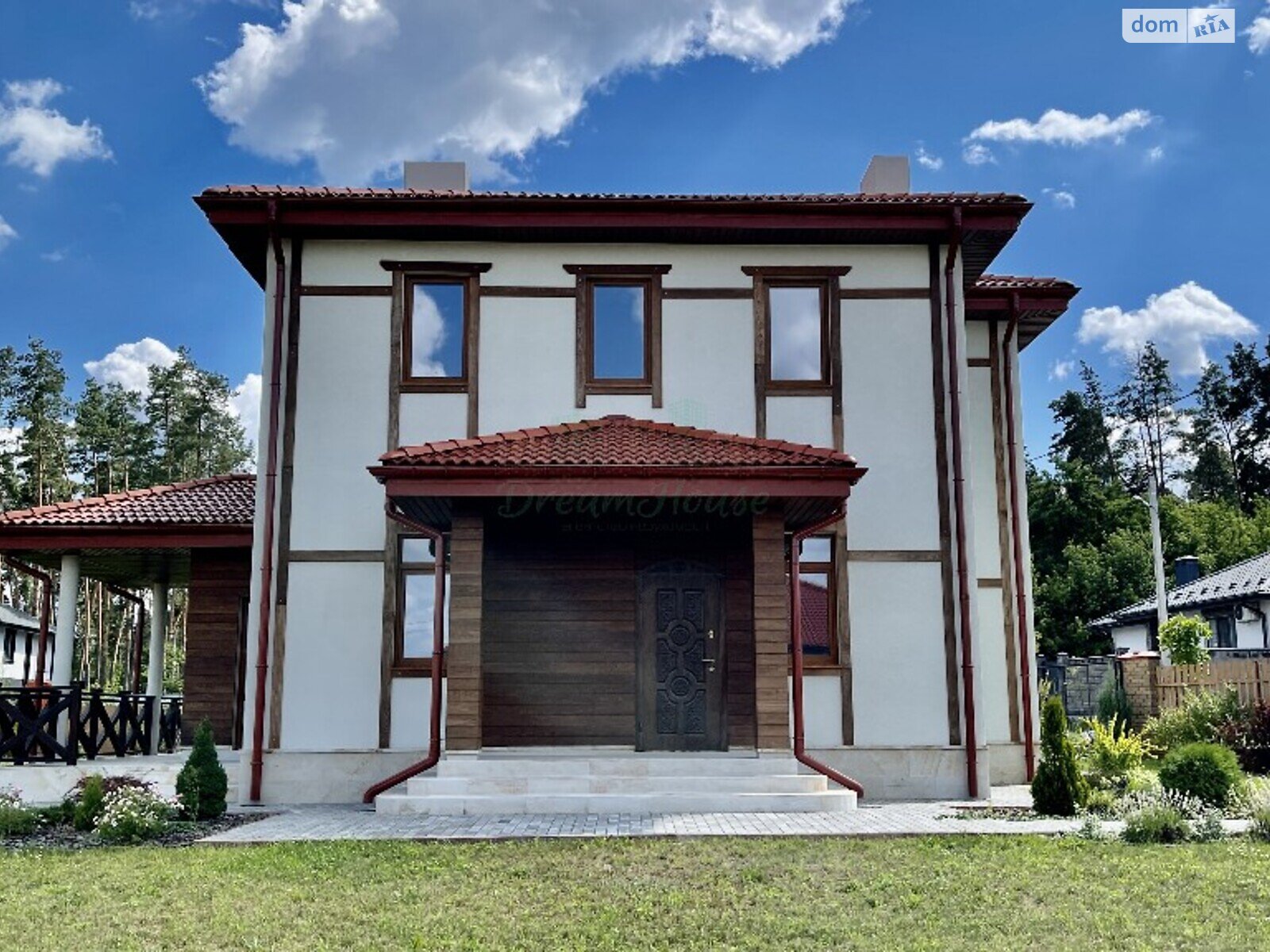 двухэтажный дом с отоплением, 215 кв. м, керамический блок. Продажа в Буче район Буча фото 1 двухэтажный дом с отоплением, 215 кв. м, керамический блок. Продажа в Буче район Буча фото 1