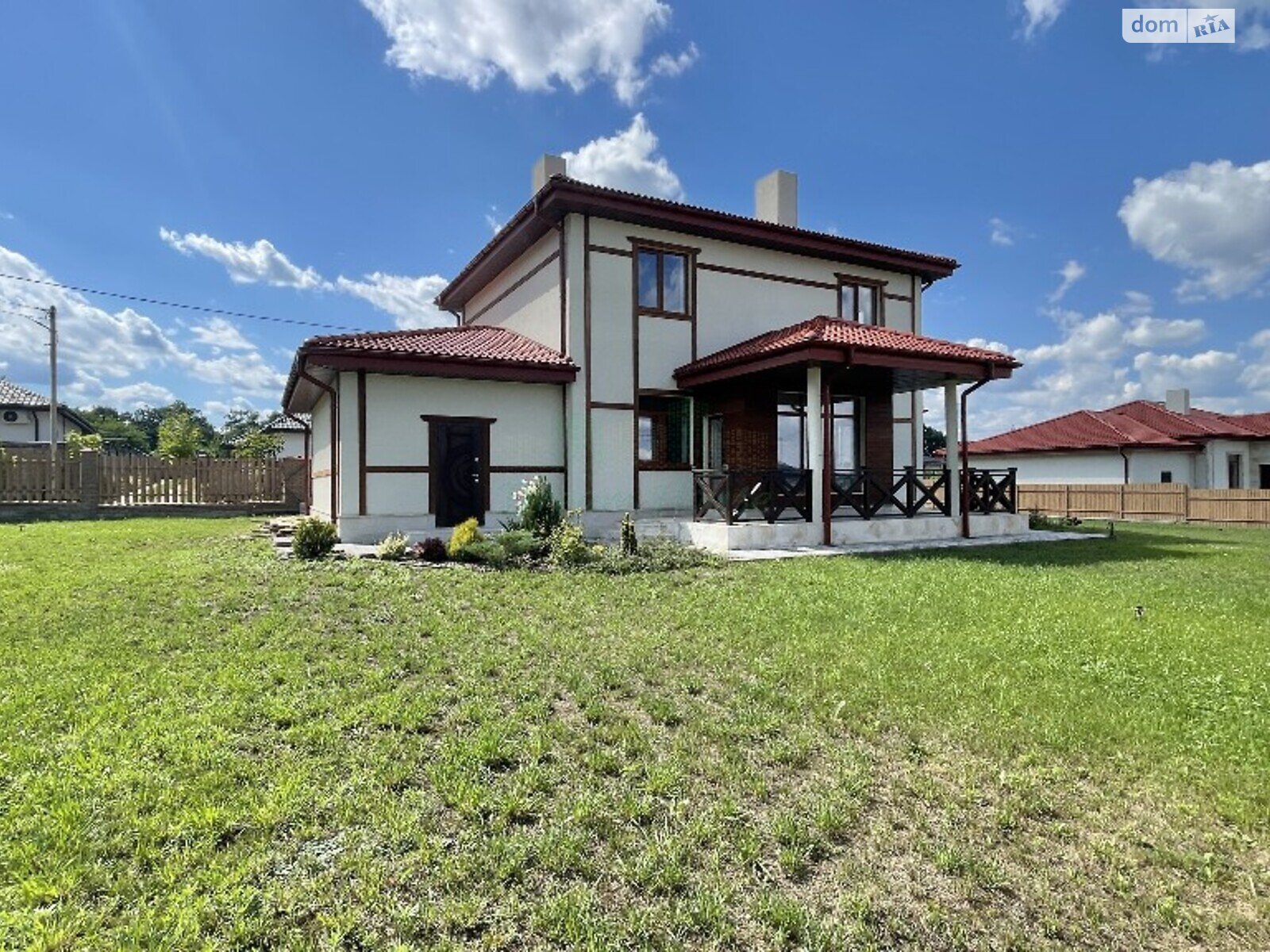 двухэтажный дом с отоплением, 215 кв. м, керамический блок. Продажа в Буче район Буча фото 1 двухэтажный дом с отоплением, 215 кв. м, керамический блок. Продажа в Буче район Буча фото 1