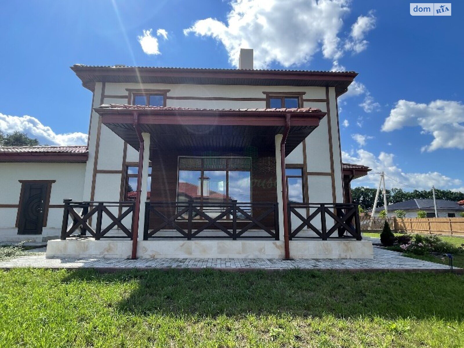 двухэтажный дом с отоплением, 215 кв. м, керамический блок. Продажа в Буче район Буча фото 1 двухэтажный дом с отоплением, 215 кв. м, керамический блок. Продажа в Буче район Буча фото 1
