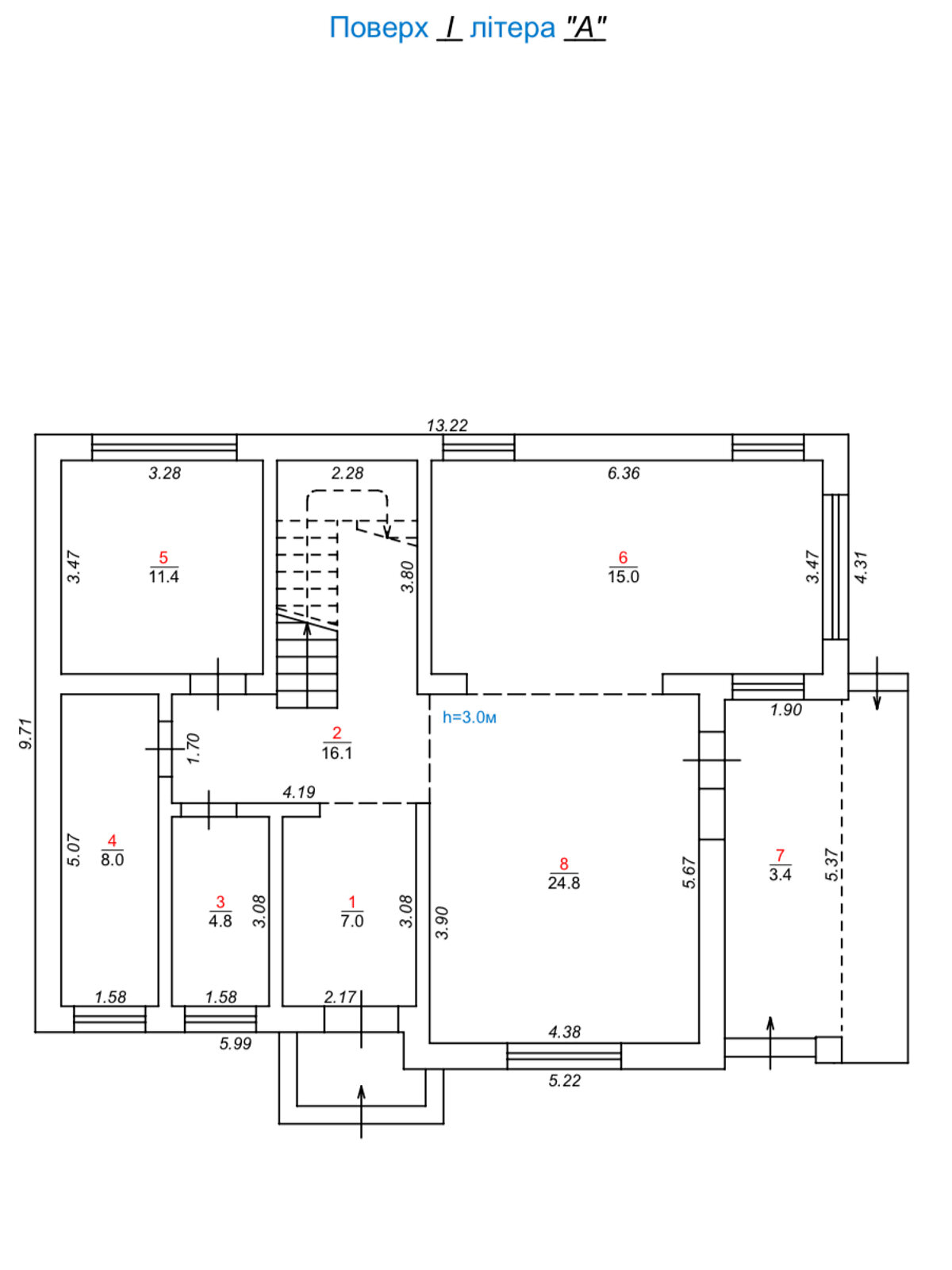 двухэтажный дом, 180 кв. м, газобетон. Продажа в Буче район Буча фото 1