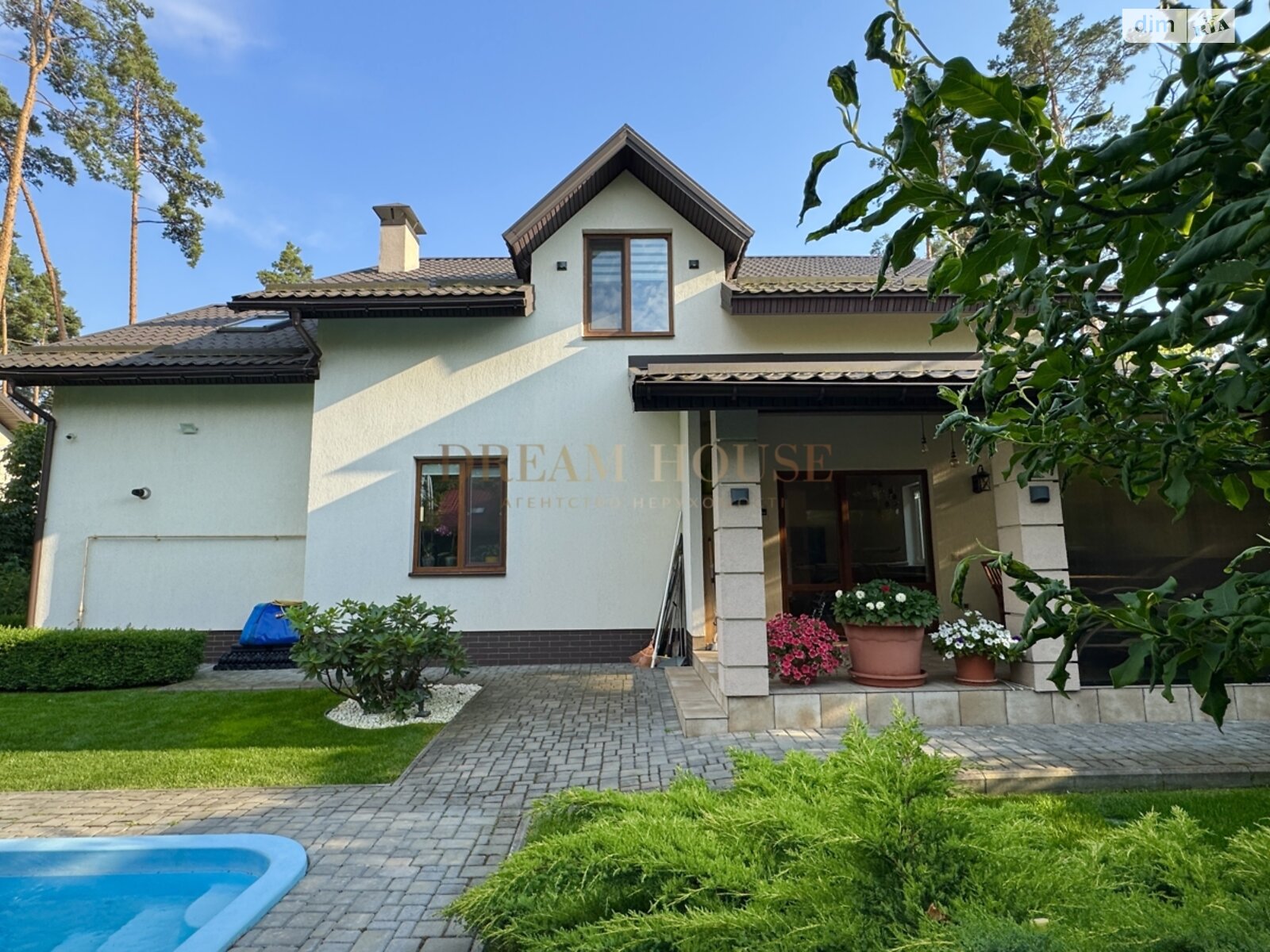 двоповерховий будинок з балконом, 200.6 кв. м, газобетон. Продаж в Бучі, район Буча фото 1 двоповерховий будинок з балконом, 200.6 кв. м, газобетон. Продаж в Бучі, район Буча фото 1