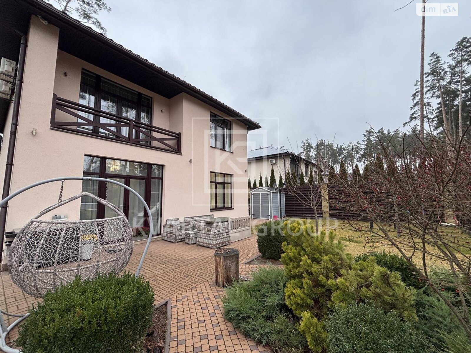 двухэтажный дом с ремонтом, 188.1 кв. м, кирпич. Продажа в Буче район Буча фото 1