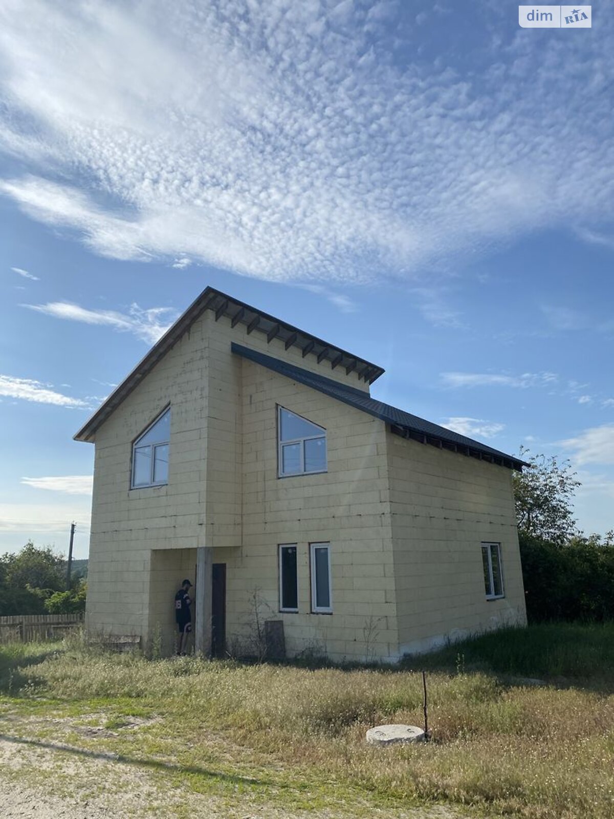 двухэтажный дом с верандой, 106.4 кв. м, монолит. Продажа в Буче район Буча фото 1