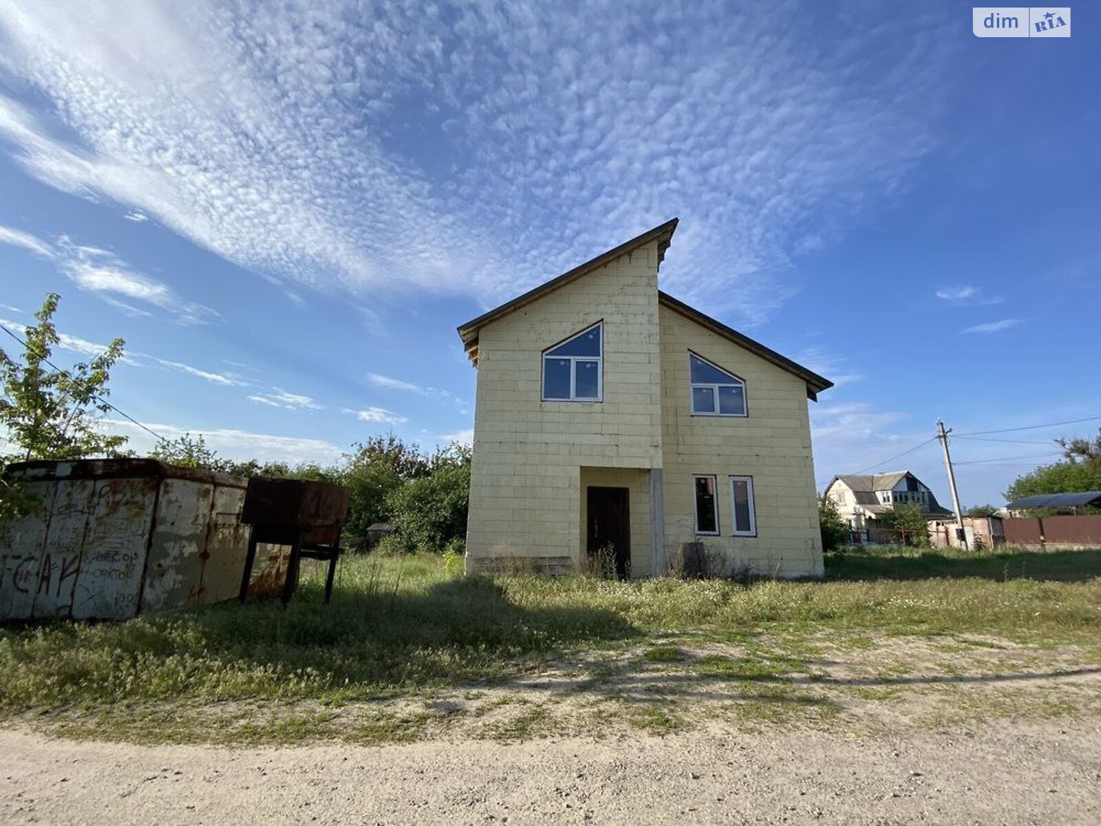 двухэтажный дом с верандой, 106.4 кв. м, монолит. Продажа в Буче район Буча фото 1