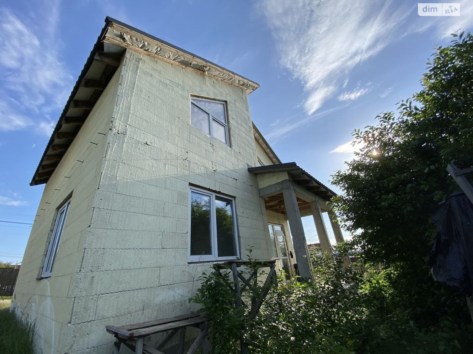 двухэтажный дом с верандой, 106.4 кв. м, монолит. Продажа в Буче район Буча фото 1