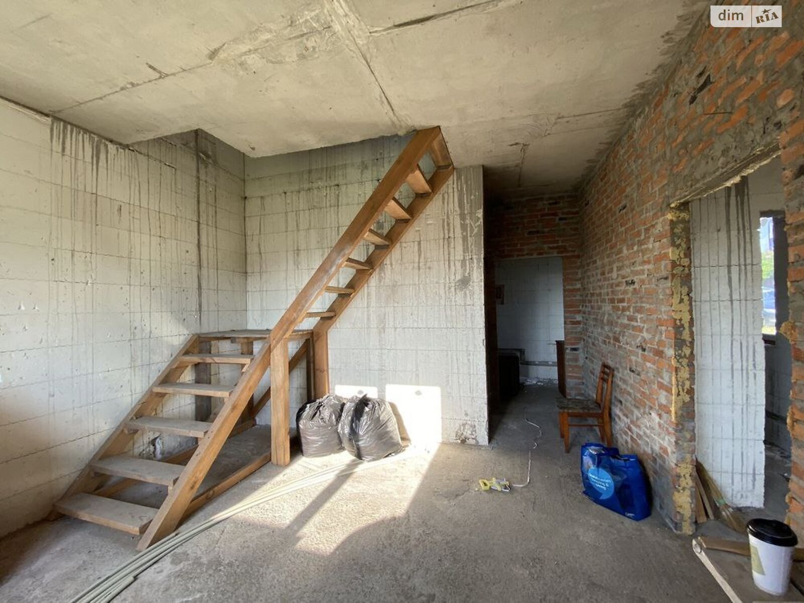 двухэтажный дом с верандой, 106.4 кв. м, монолит. Продажа в Буче район Буча фото 1