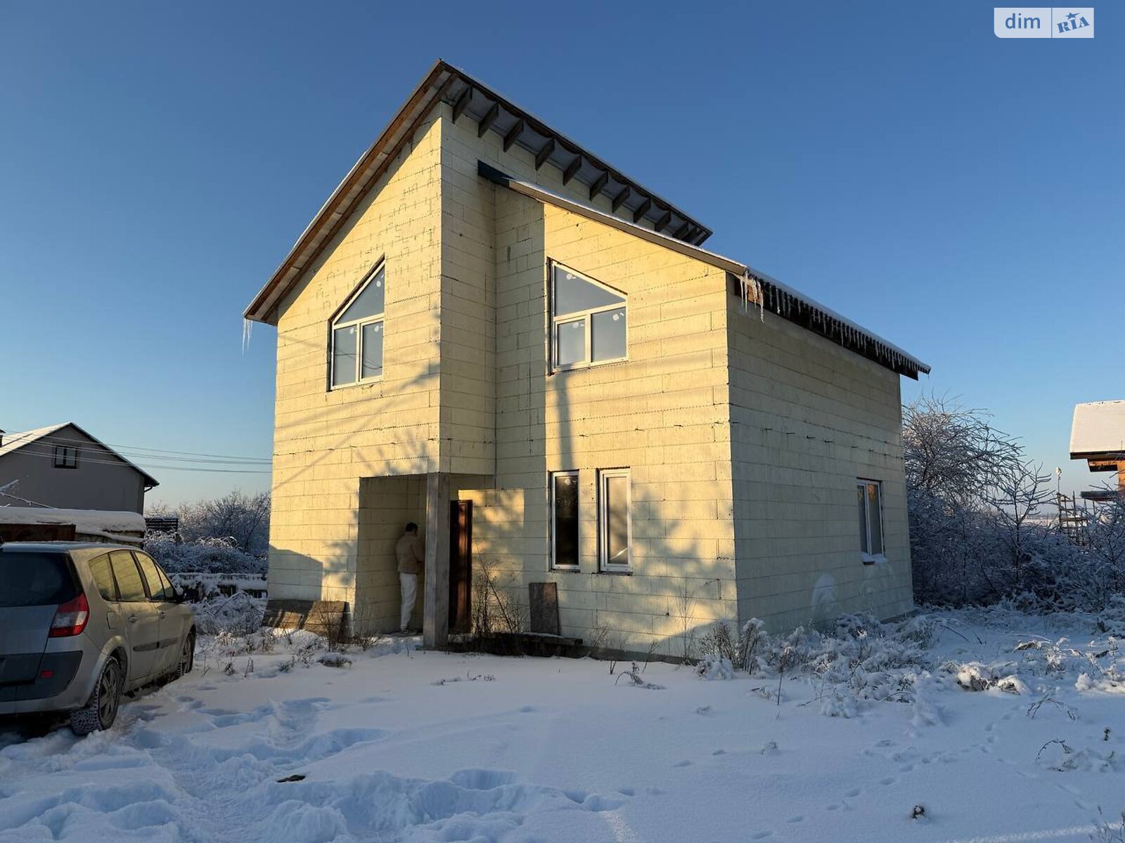 двухэтажный дом с верандой, 106.4 кв. м, монолит. Продажа в Буче район Буча фото 1