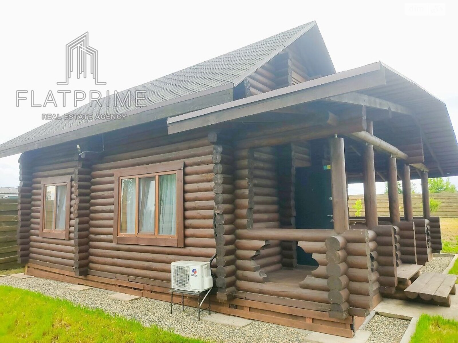 двухэтажный дом с верандой, 67 кв. м, сруб. Продажа в Буче район Буча фото 1 двухэтажный дом с верандой, 67 кв. м, сруб. Продажа в Буче район Буча фото 1