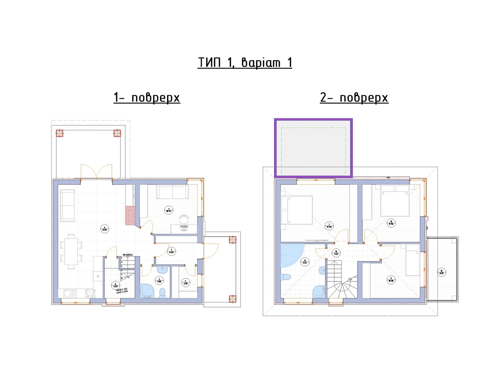 двоповерховий будинок, 120 кв. м, газобетон. Продаж в Бучі, район Буча фото 1 двоповерховий будинок, 120 кв. м, газобетон. Продаж в Бучі, район Буча фото 1