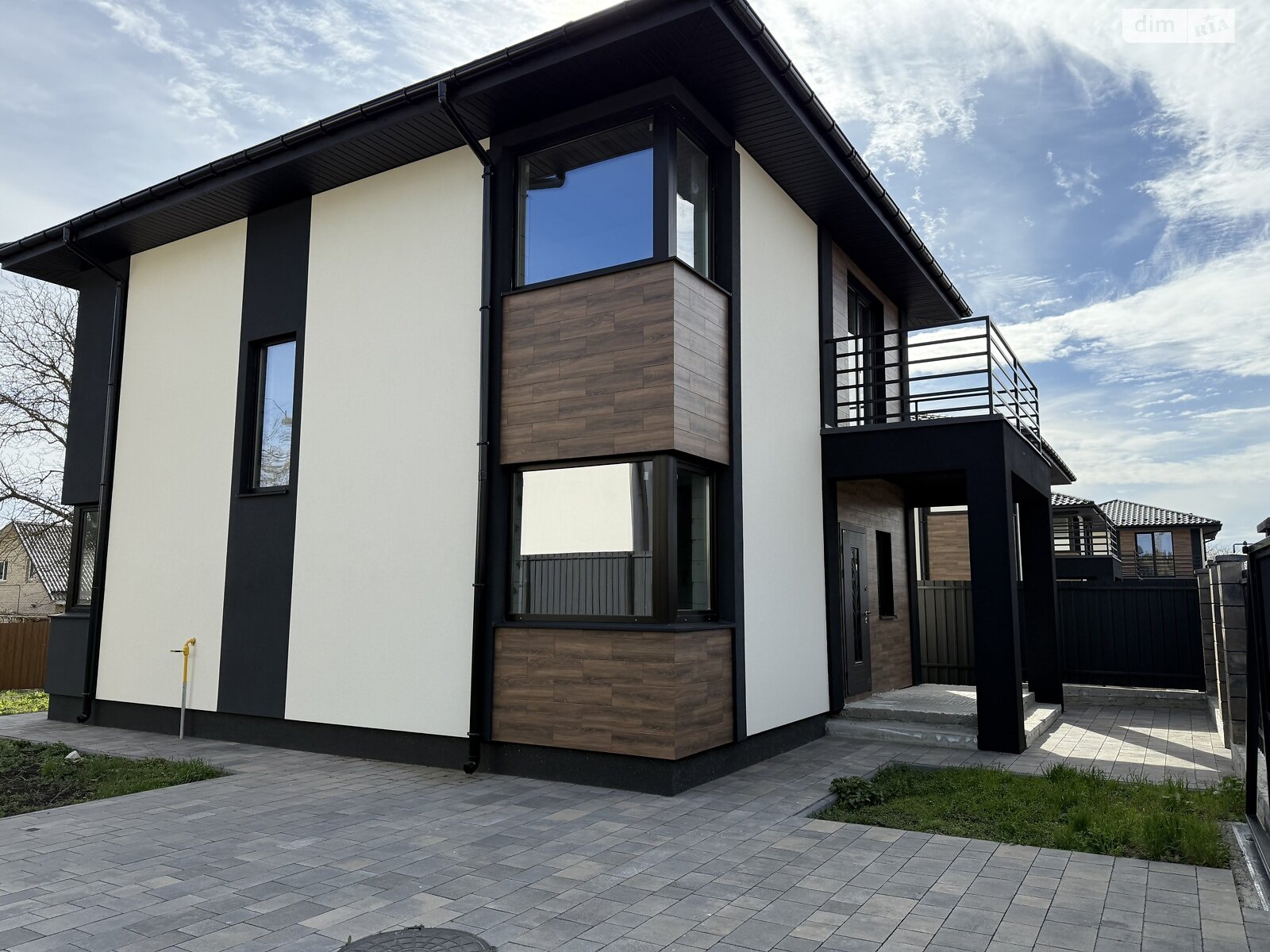 двухэтажный дом с балконом, 121 кв. м, газобетон. Продажа в Буче район Буча фото 1 двухэтажный дом с балконом, 121 кв. м, газобетон. Продажа в Буче район Буча фото 1