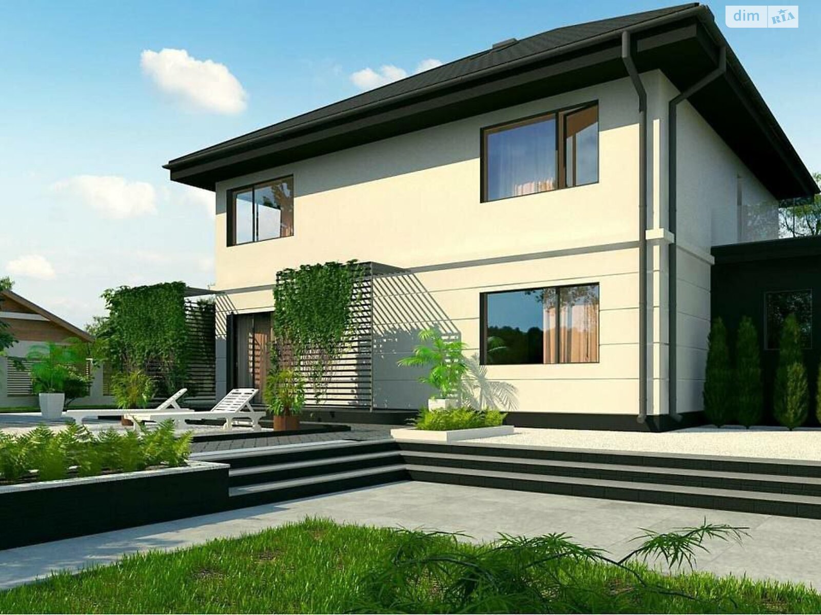 двухэтажный дом с верандой, 260 кв. м, кирпич. Продажа в Буче район Буча фото 1 двухэтажный дом с верандой, 260 кв. м, кирпич. Продажа в Буче район Буча фото 1