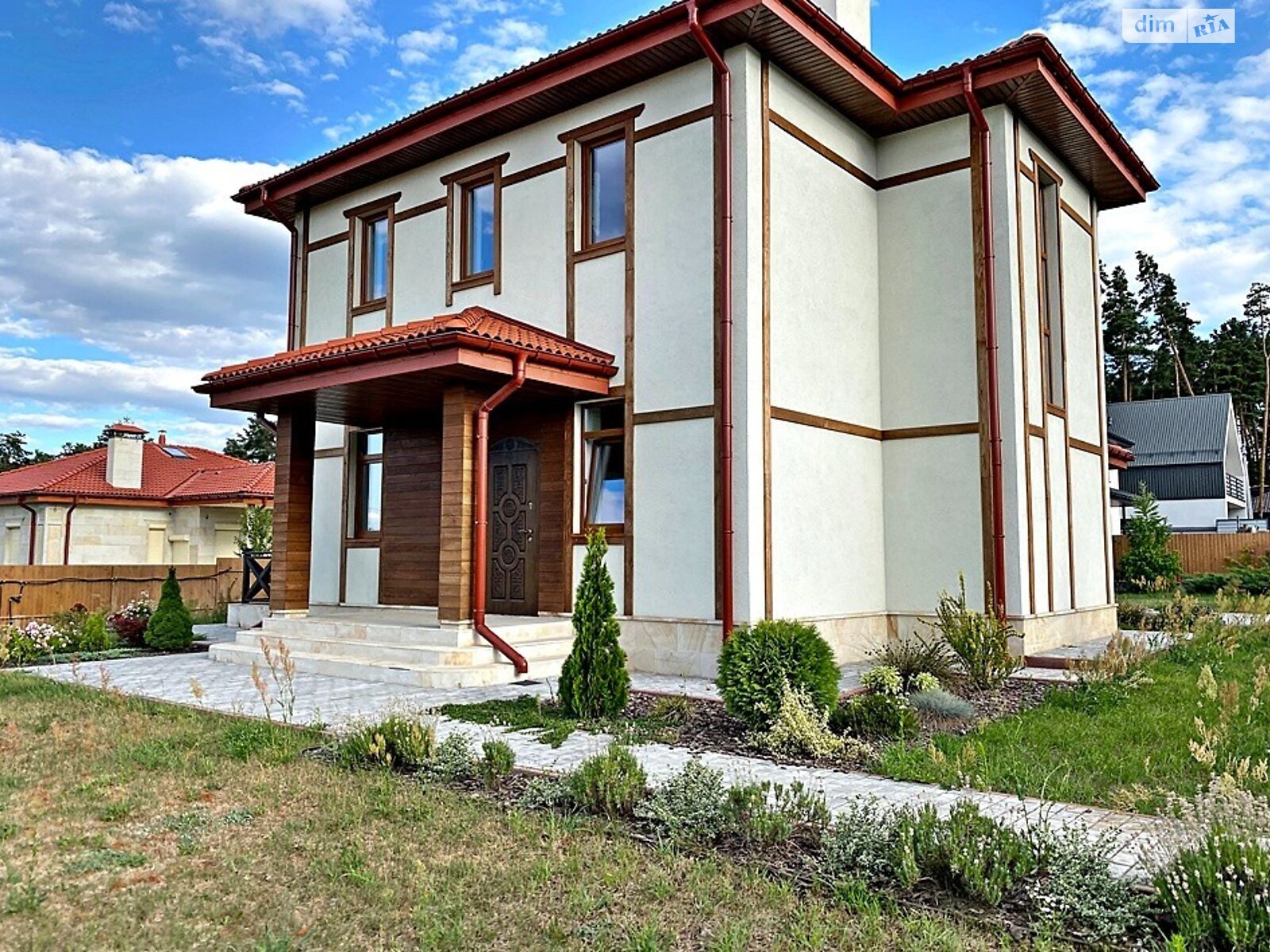 одноэтажный дом, 197 кв. м, керамический кирпич. Продажа в Буче район Буча фото 1 одноэтажный дом, 197 кв. м, керамический кирпич. Продажа в Буче район Буча фото 1