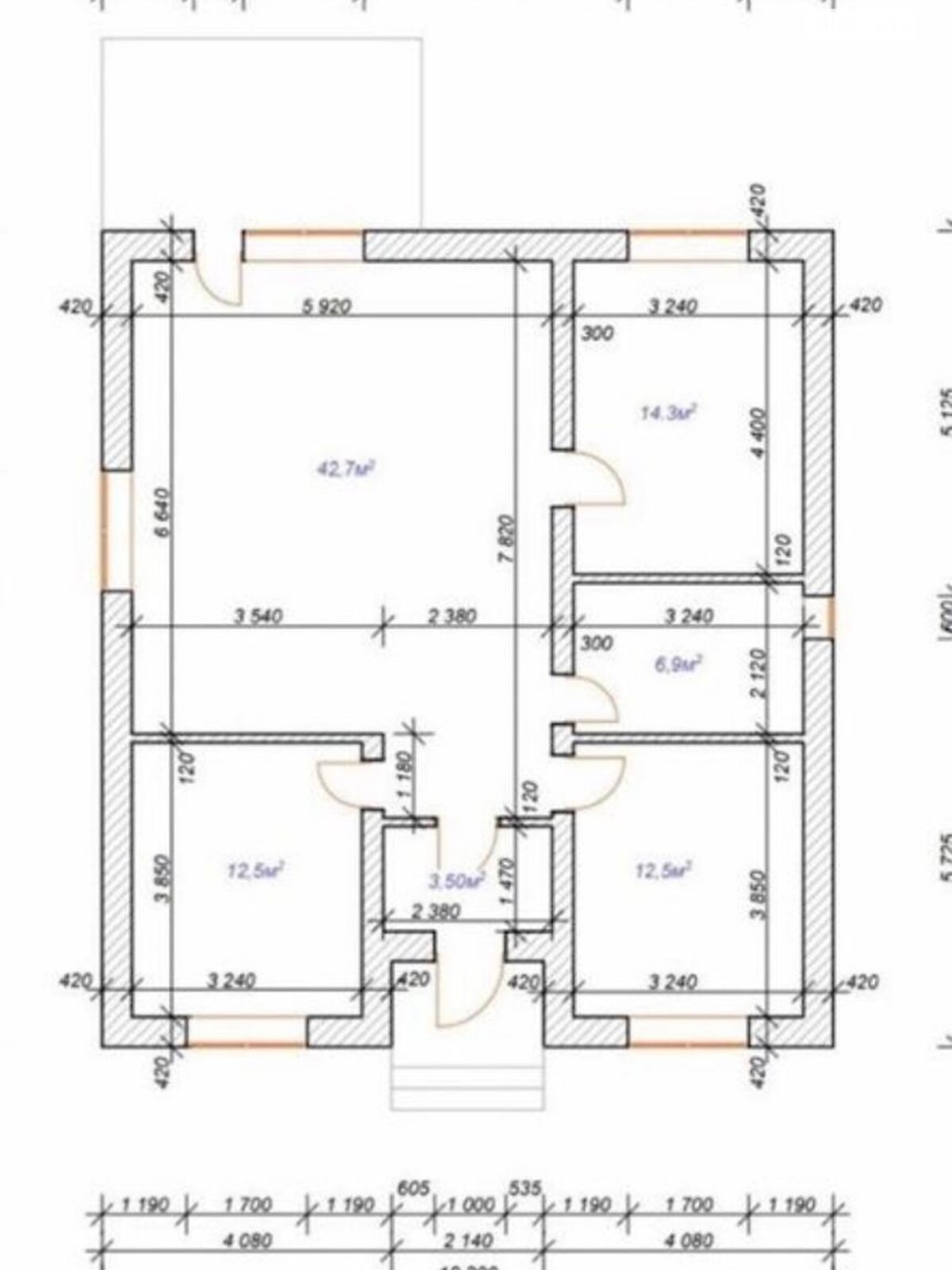 одноэтажный дом, 92.4 кв. м, газобетон. Продажа в Буче район Буча фото 1 одноэтажный дом, 92.4 кв. м, газобетон. Продажа в Буче район Буча фото 1