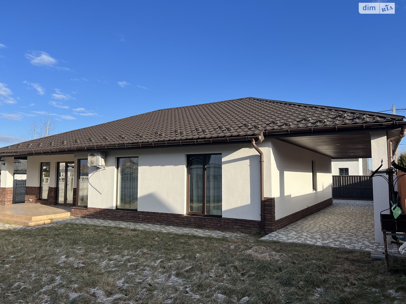 одноэтажный дом с верандой, 142 кв. м, кирпич. Продажа в Буче район Буча фото 1 одноэтажный дом с верандой, 142 кв. м, кирпич. Продажа в Буче район Буча фото 1