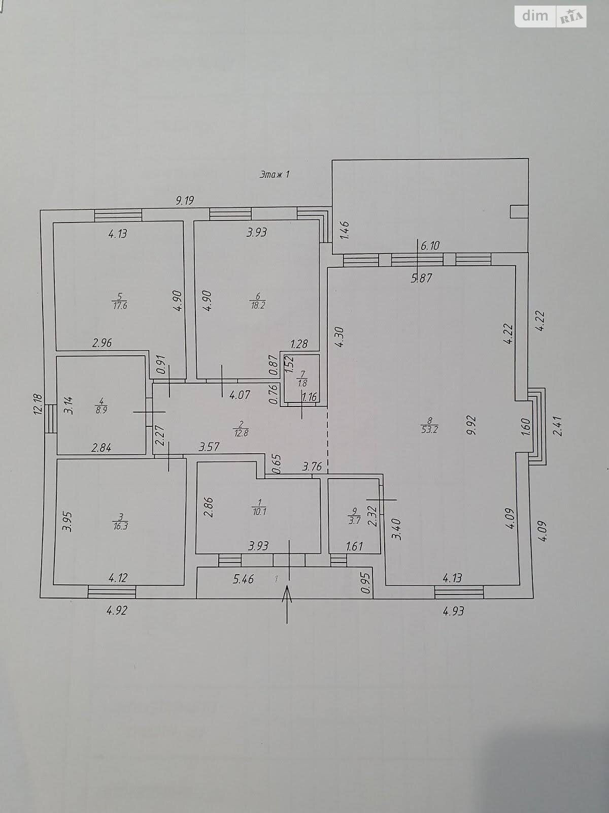 одноповерховий будинок веранда, 142 кв. м, кирпич. Продаж в Бучі, район Буча фото 1