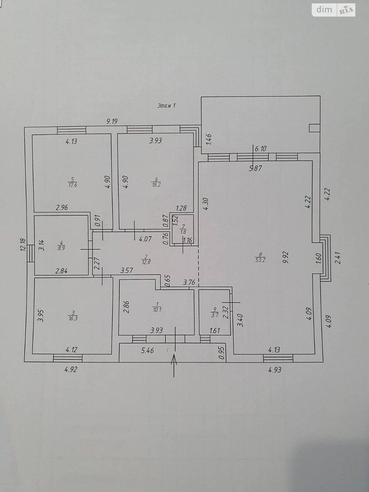 одноповерховий будинок з ремонтом, 142 кв. м, газобетон. Продаж в Бучі, район Буча фото 1