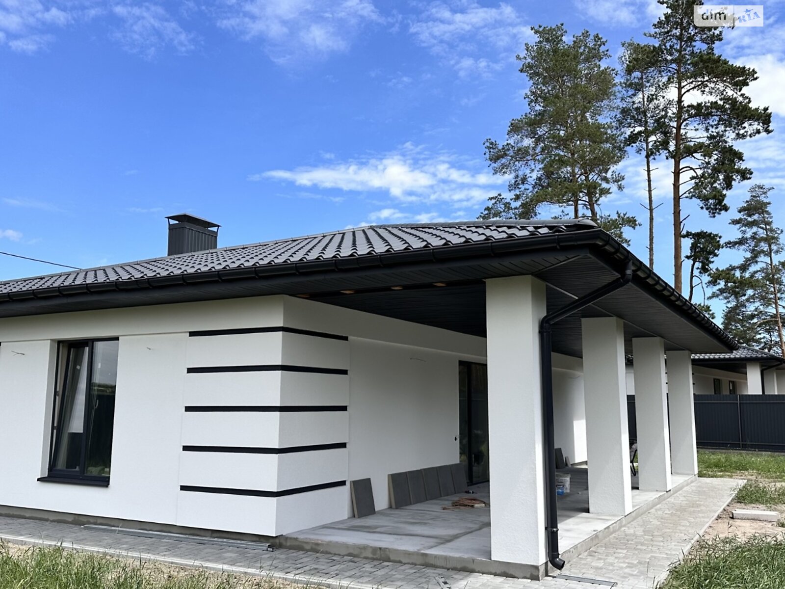 одноповерховий будинок з опаленням, 123 кв. м, газобетон. Продаж у Бучі фото 1 одноповерховий будинок з опаленням, 123 кв. м, газобетон. Продаж у Бучі фото 1