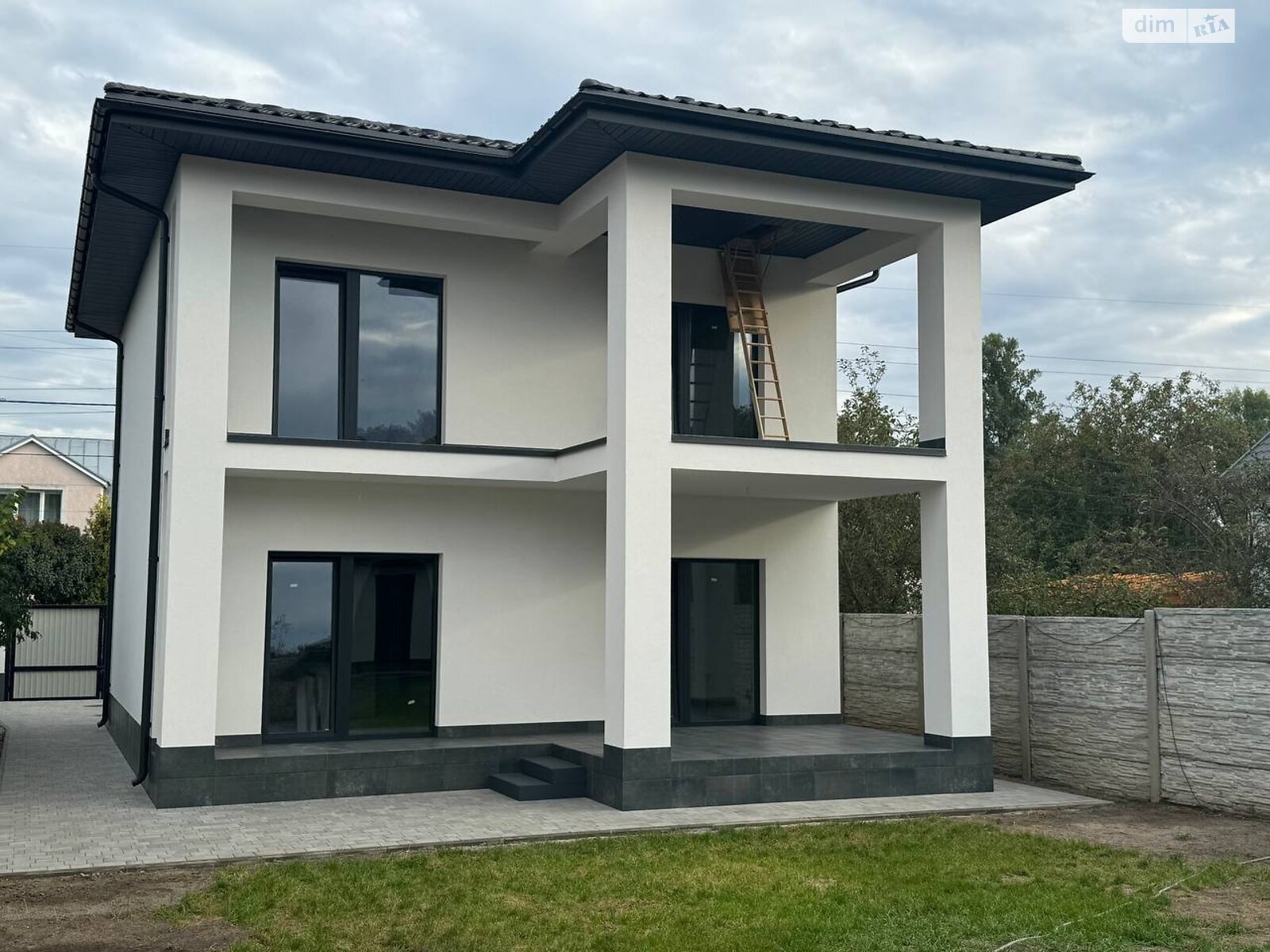 двоповерховий будинок з гаражем, 100 кв. м, пеноблок. Продаж у Бучі фото 1 двоповерховий будинок з гаражем, 100 кв. м, пеноблок. Продаж у Бучі фото 1