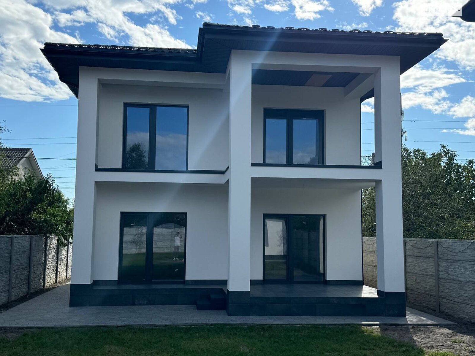 двоповерховий будинок з гаражем, 100 кв. м, пеноблок. Продаж у Бучі фото 1 двоповерховий будинок з гаражем, 100 кв. м, пеноблок. Продаж у Бучі фото 1