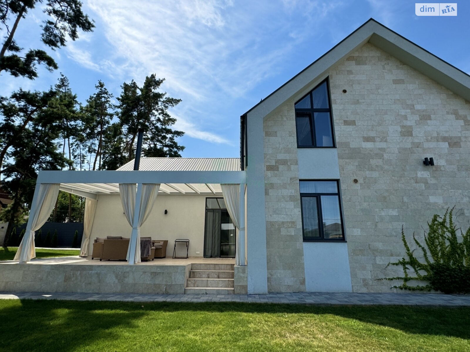 двоповерховий будинок з верандою, 287.5 кв. м, газобетон. Продаж у Бучі фото 1 двоповерховий будинок з верандою, 287.5 кв. м, газобетон. Продаж у Бучі фото 1