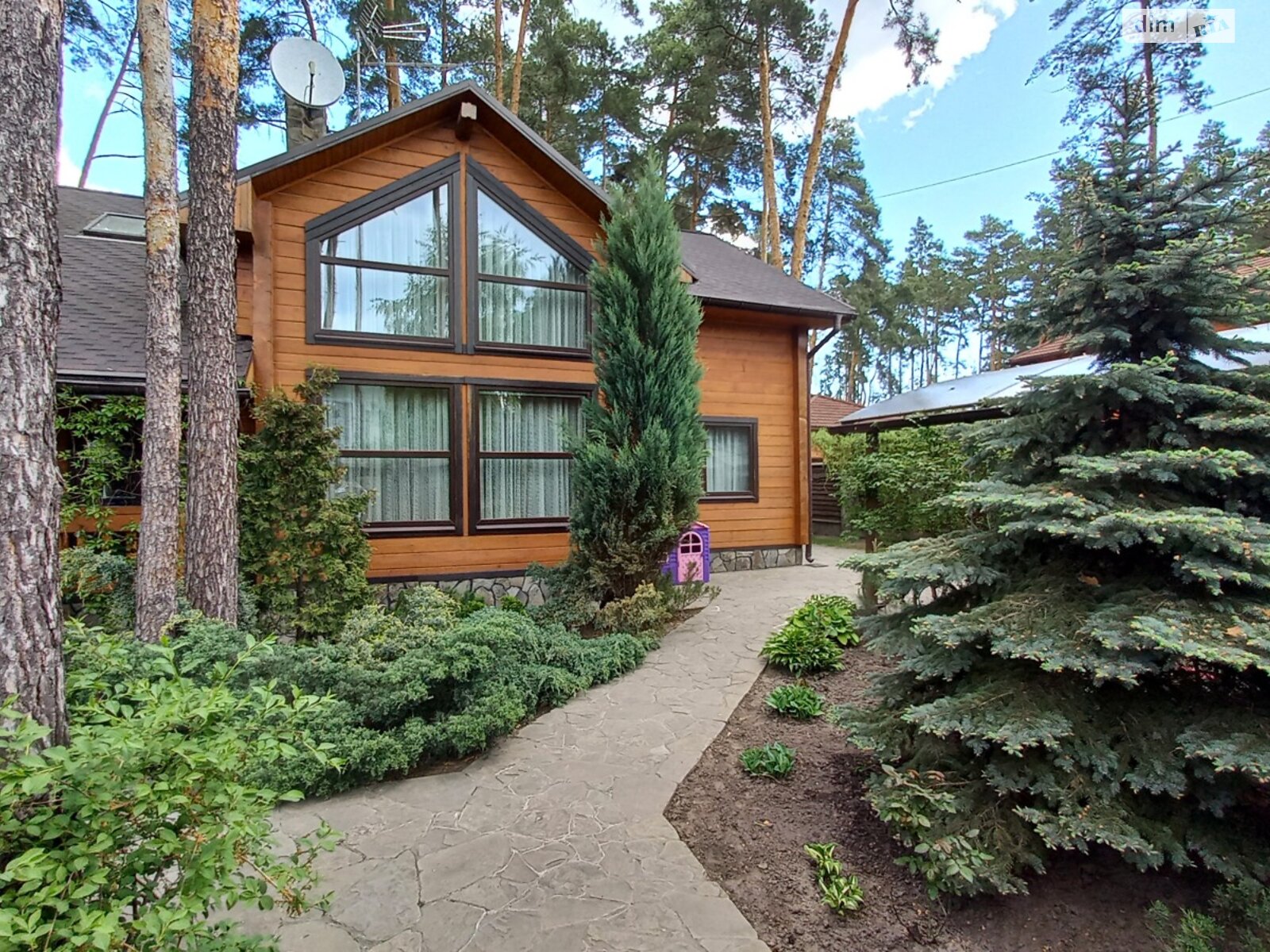 двухэтажный дом беседка, 167.7 кв. м, сруб. Продажа в Буче фото 1 двухэтажный дом беседка, 167.7 кв. м, сруб. Продажа в Буче фото 1