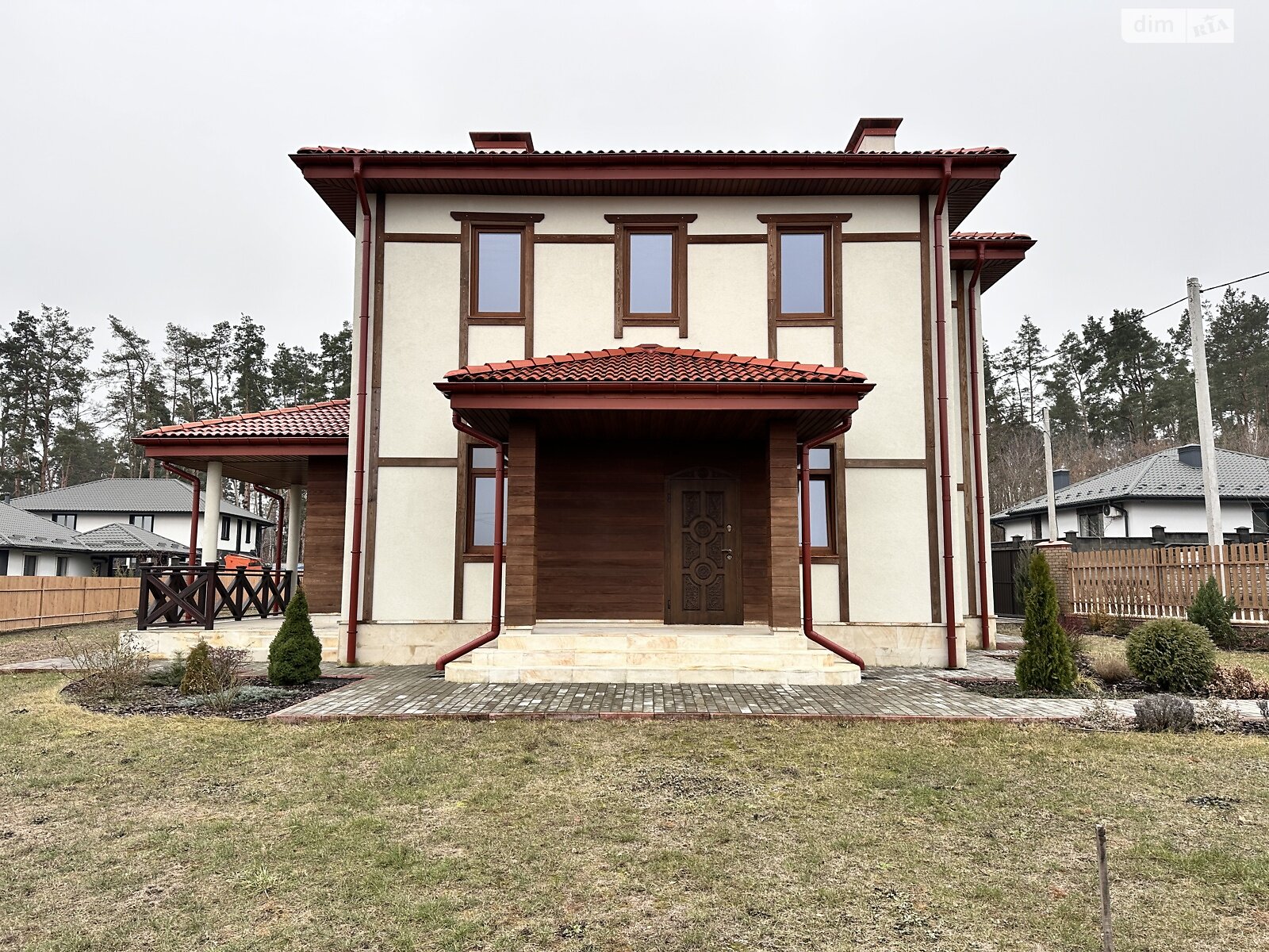 двухэтажный дом с гаражом, 215 кв. м, кирпич. Продажа в Буче фото 1 двухэтажный дом с гаражом, 215 кв. м, кирпич. Продажа в Буче фото 1