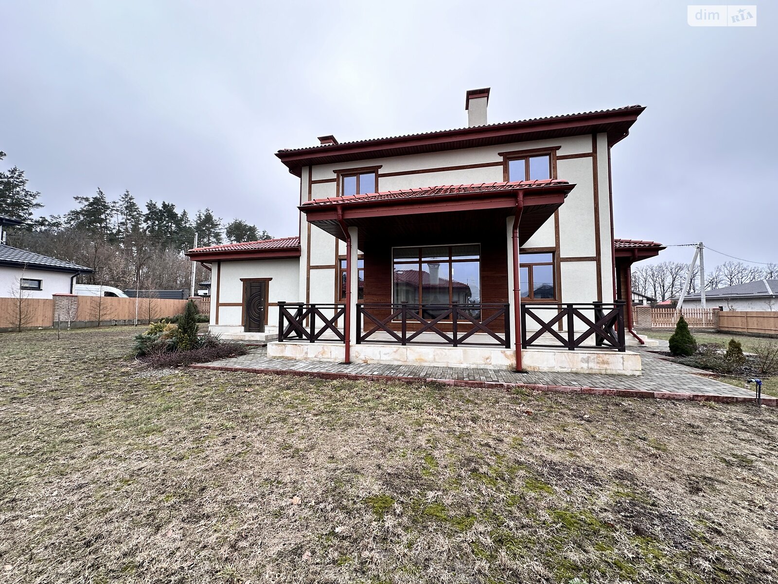 двухэтажный дом с гаражом, 215 кв. м, кирпич. Продажа в Буче фото 1 двухэтажный дом с гаражом, 215 кв. м, кирпич. Продажа в Буче фото 1