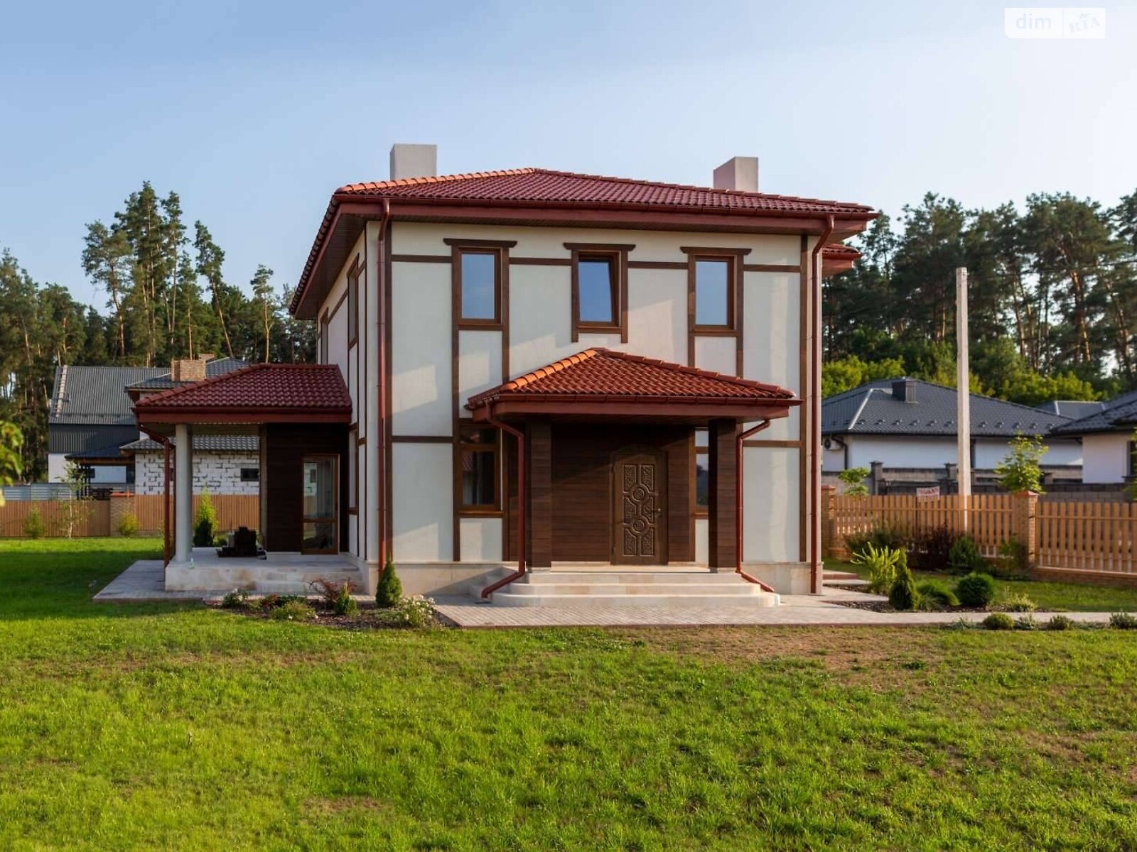 двухэтажный дом с гаражом, 215 кв. м, кирпич. Продажа в Буче фото 1 двухэтажный дом с гаражом, 215 кв. м, кирпич. Продажа в Буче фото 1