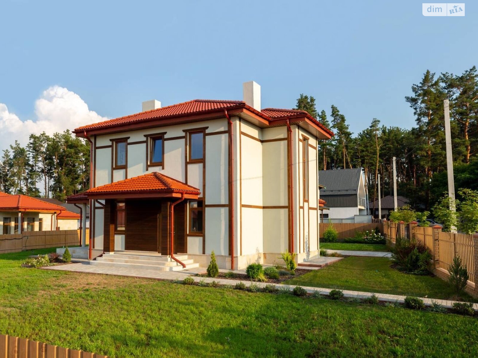 двухэтажный дом с гаражом, 215 кв. м, кирпич. Продажа в Буче фото 1 двухэтажный дом с гаражом, 215 кв. м, кирпич. Продажа в Буче фото 1