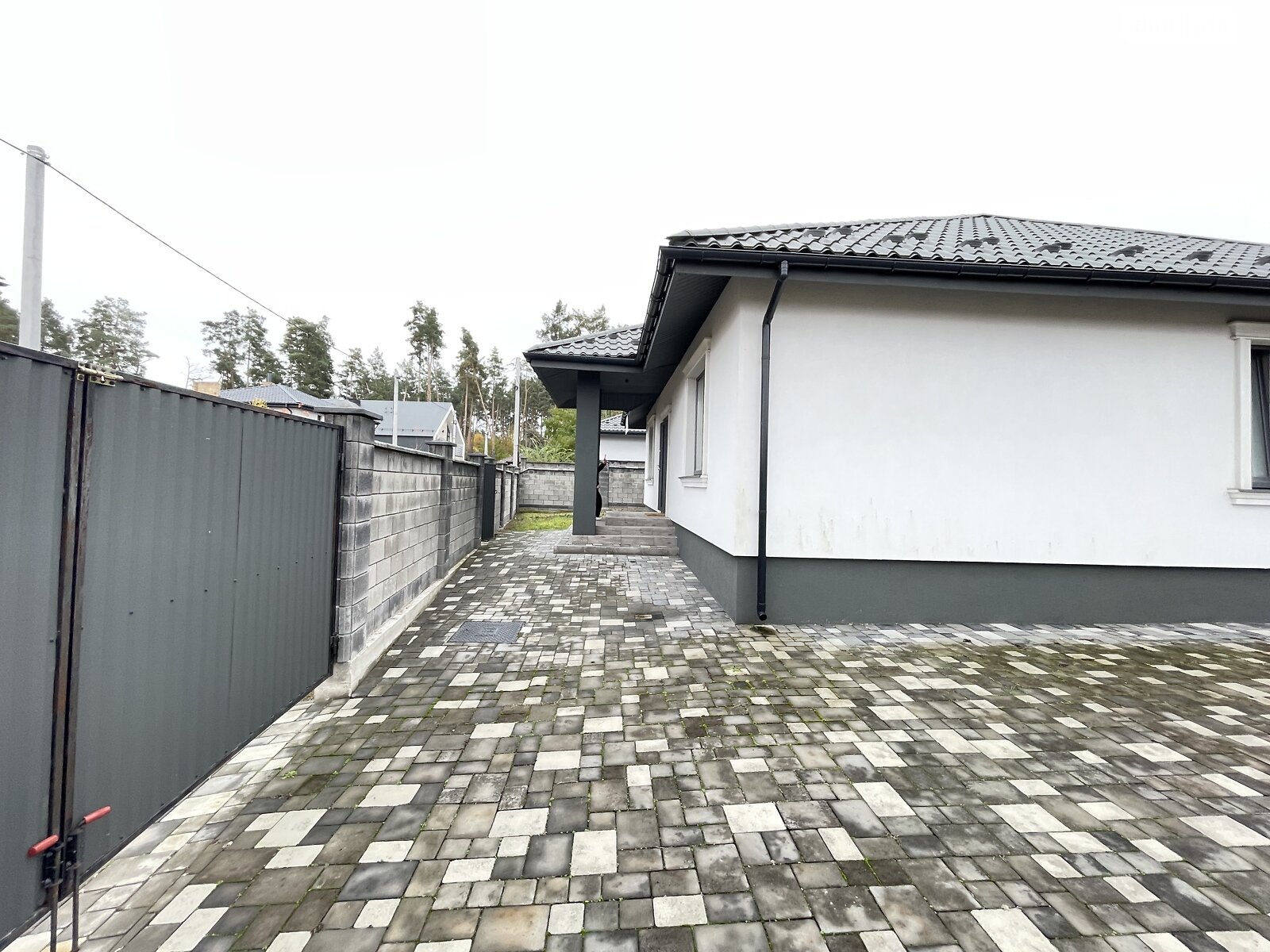 одноповерховий будинок з верандою, 115 кв. м, кирпич. Продаж у Бучі фото 1