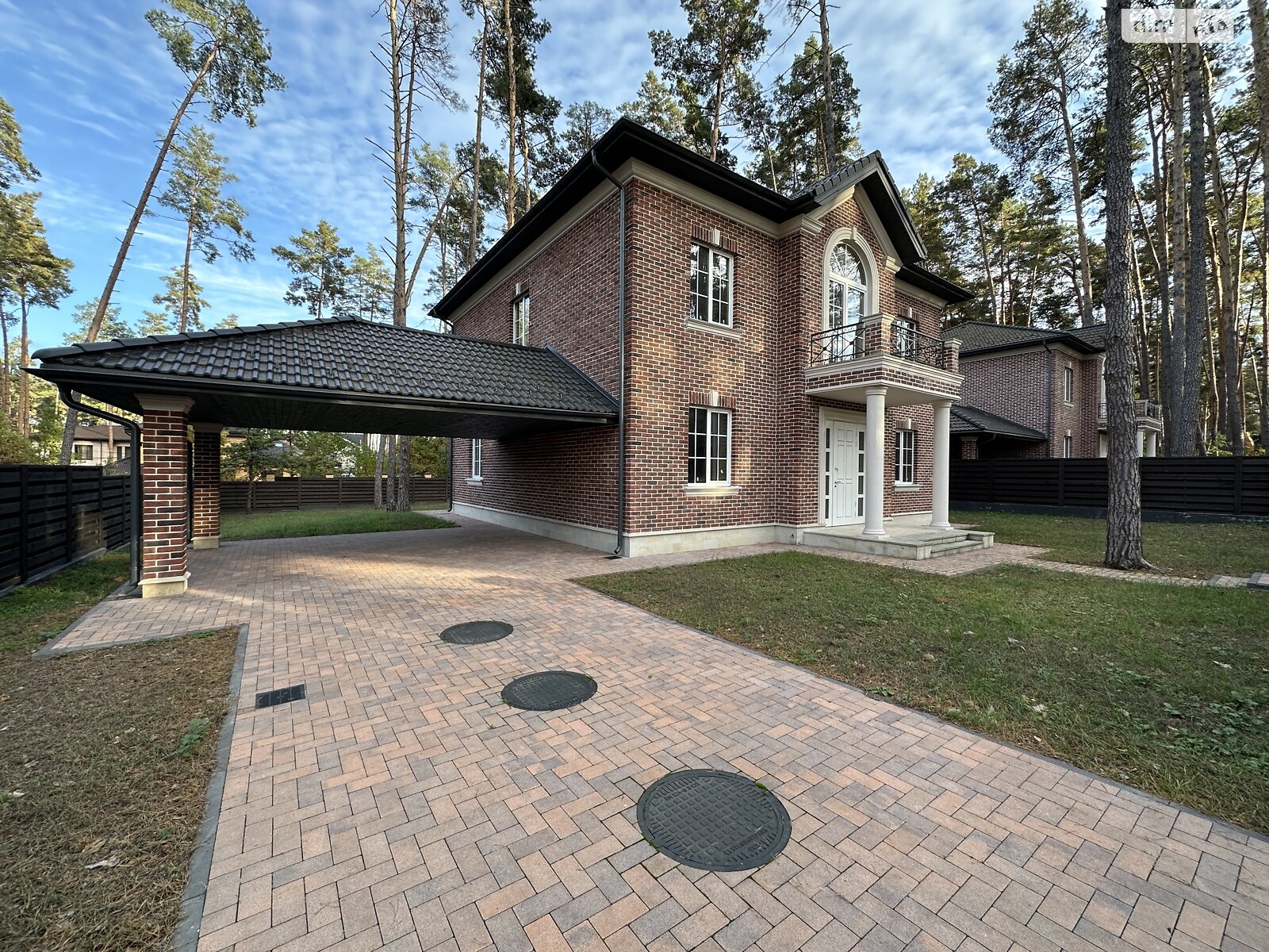 двухэтажный дом беседка, 206 кв. м, кирпич. Продажа в Буче фото 1