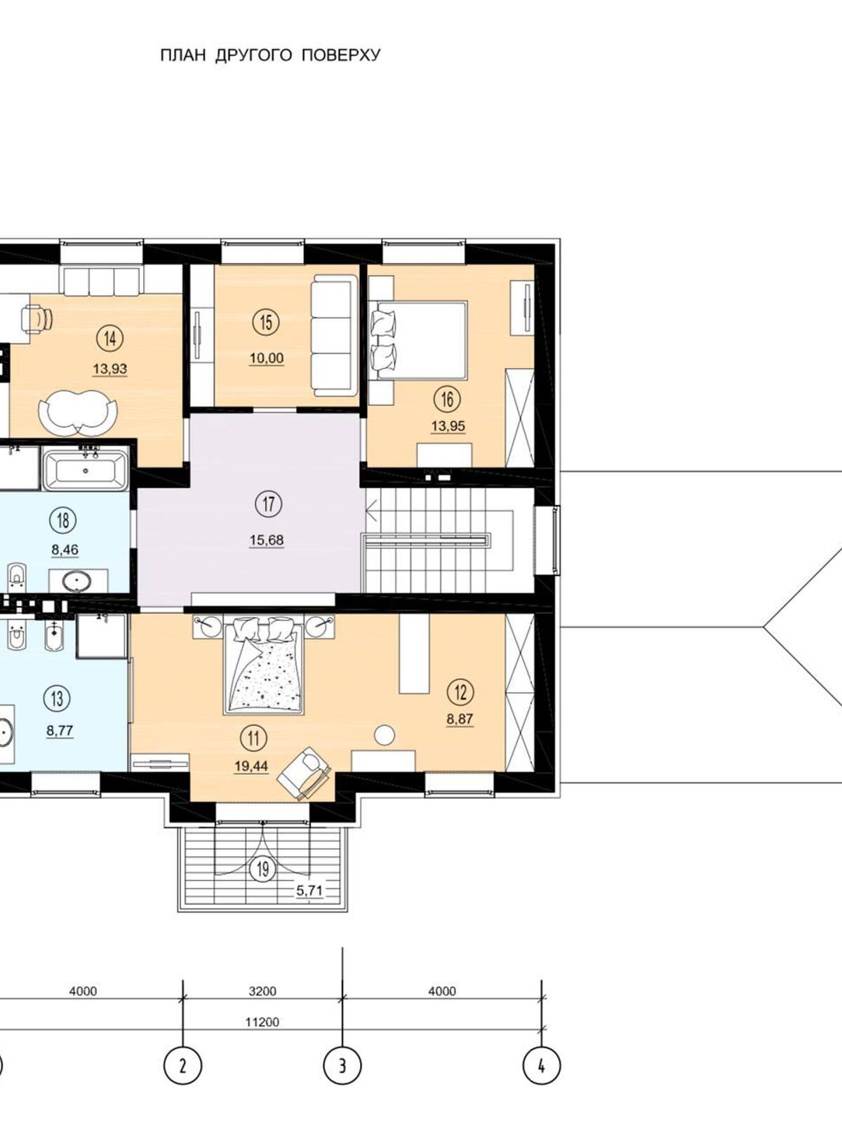 двухэтажный дом беседка, 206 кв. м, кирпич. Продажа в Буче фото 1