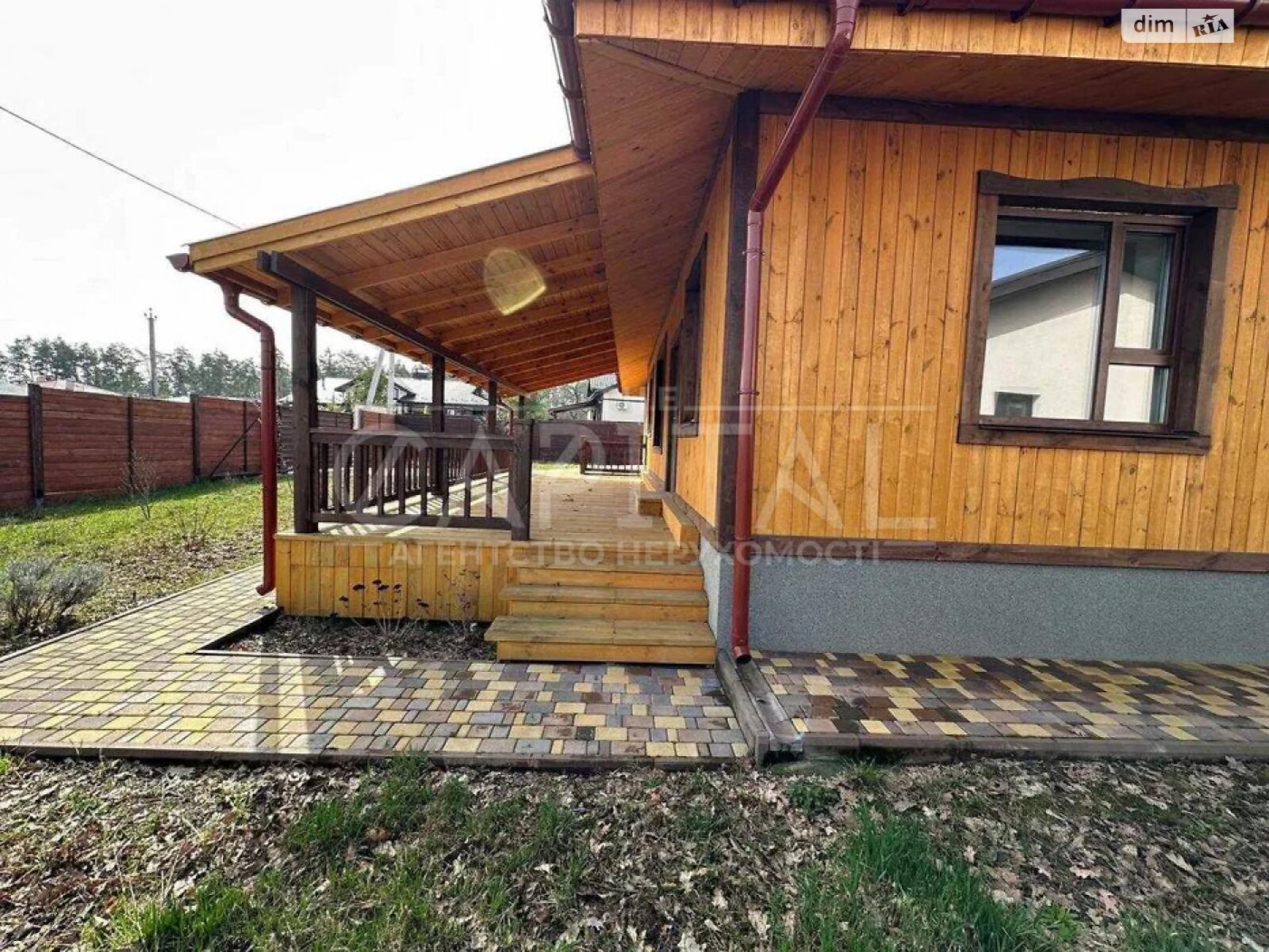 одноэтажный дом с гаражом, 110 кв. м, кирпич. Продажа в Буче фото 1 одноэтажный дом с гаражом, 110 кв. м, кирпич. Продажа в Буче фото 1