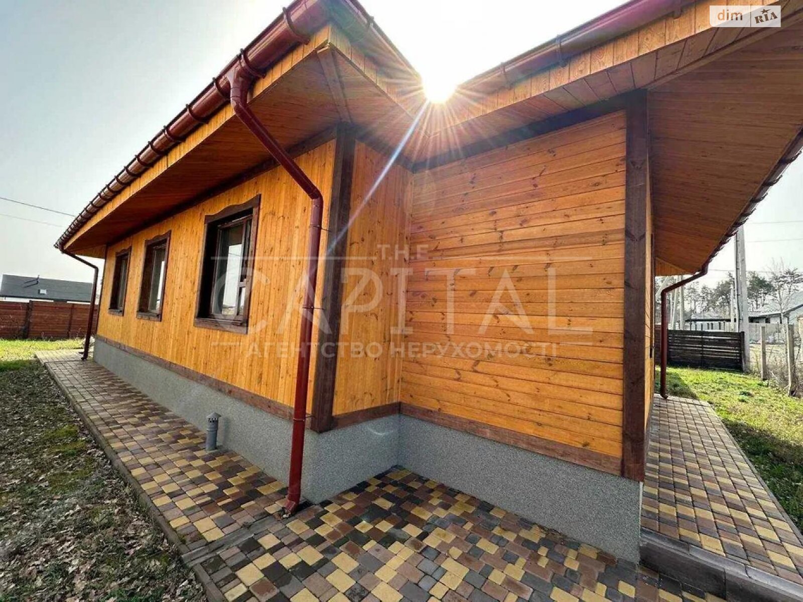 одноэтажный дом с гаражом, 110 кв. м, кирпич. Продажа в Буче фото 1 одноэтажный дом с гаражом, 110 кв. м, кирпич. Продажа в Буче фото 1