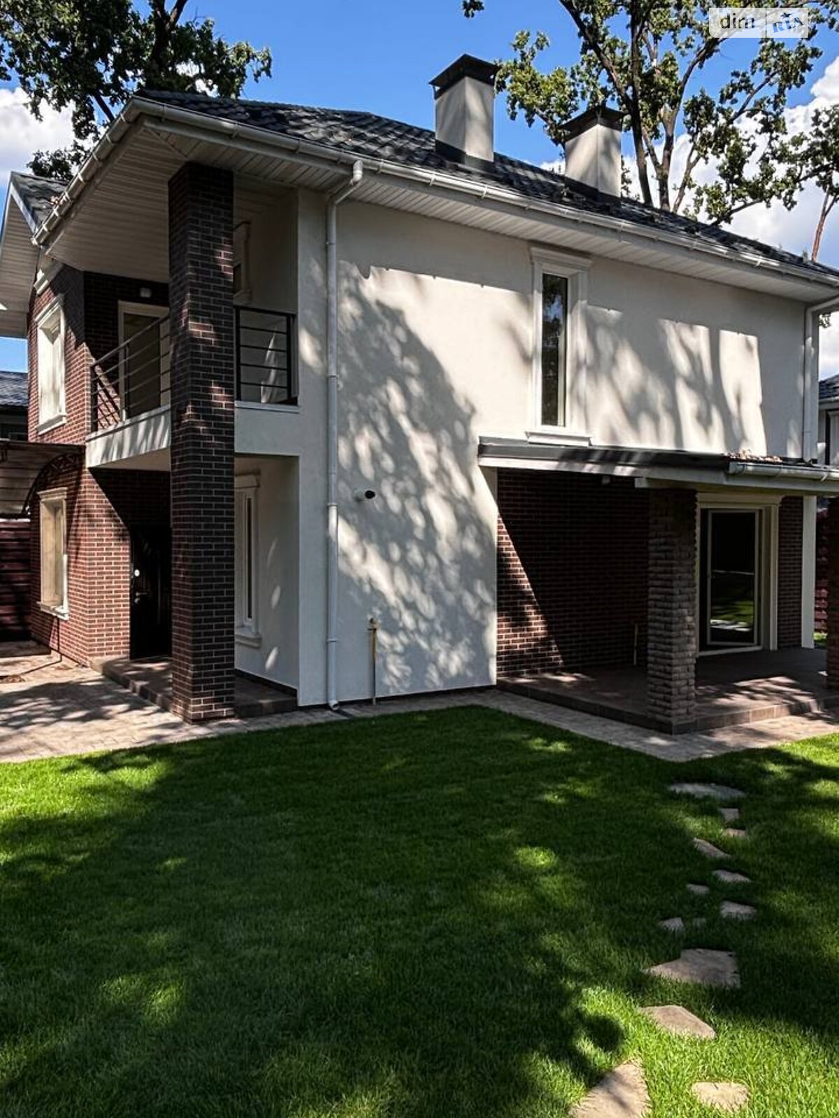 двухэтажный дом с отоплением, 156.1 кв. м, кирпич. Продажа в Буче фото 1