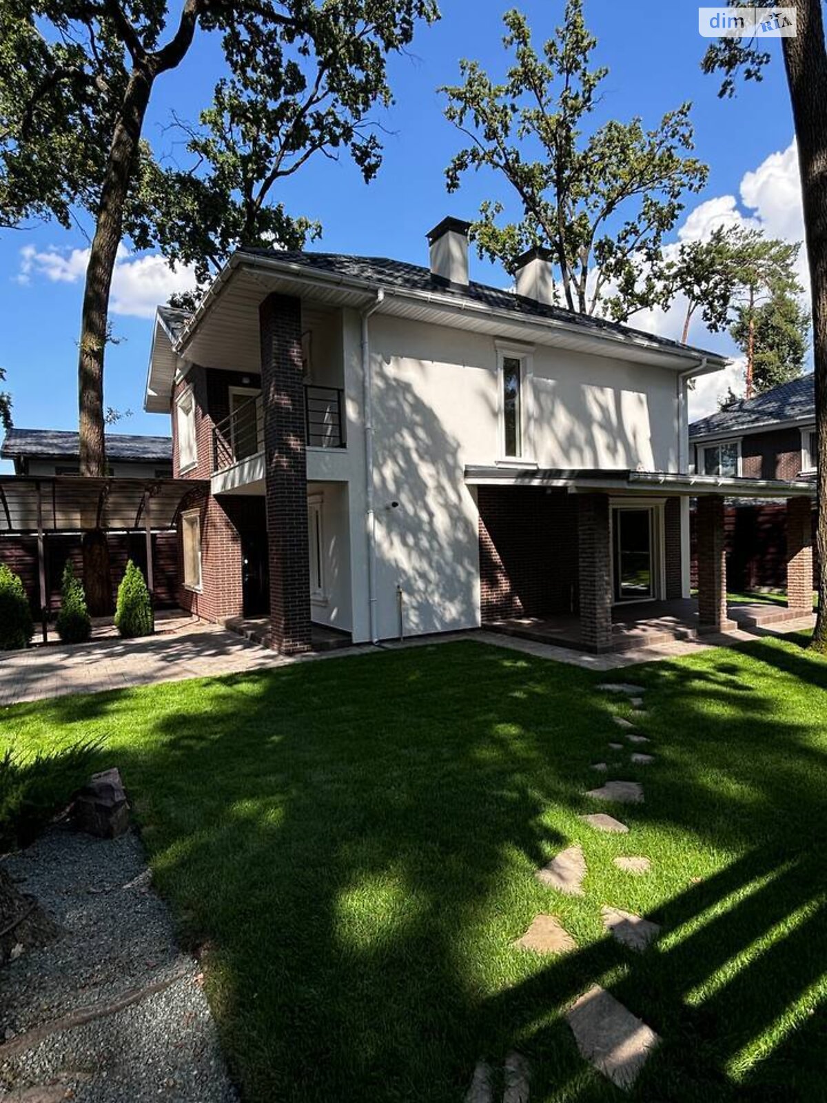 двухэтажный дом с отоплением, 156.1 кв. м, кирпич. Продажа в Буче фото 1