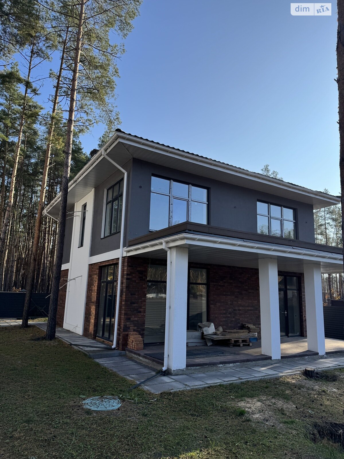 двухэтажный дом с балконом, 157.5 кв. м, кирпич. Продажа в Буче фото 1 двухэтажный дом с балконом, 157.5 кв. м, кирпич. Продажа в Буче фото 1
