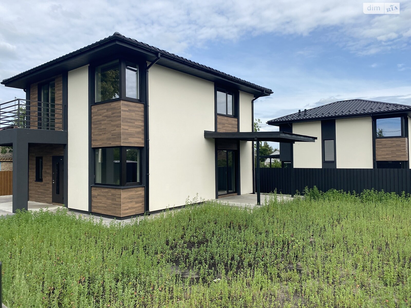 двухэтажный дом с балконом, 125 кв. м, пеноблок. Продажа в Буче фото 1 двухэтажный дом с балконом, 125 кв. м, пеноблок. Продажа в Буче фото 1