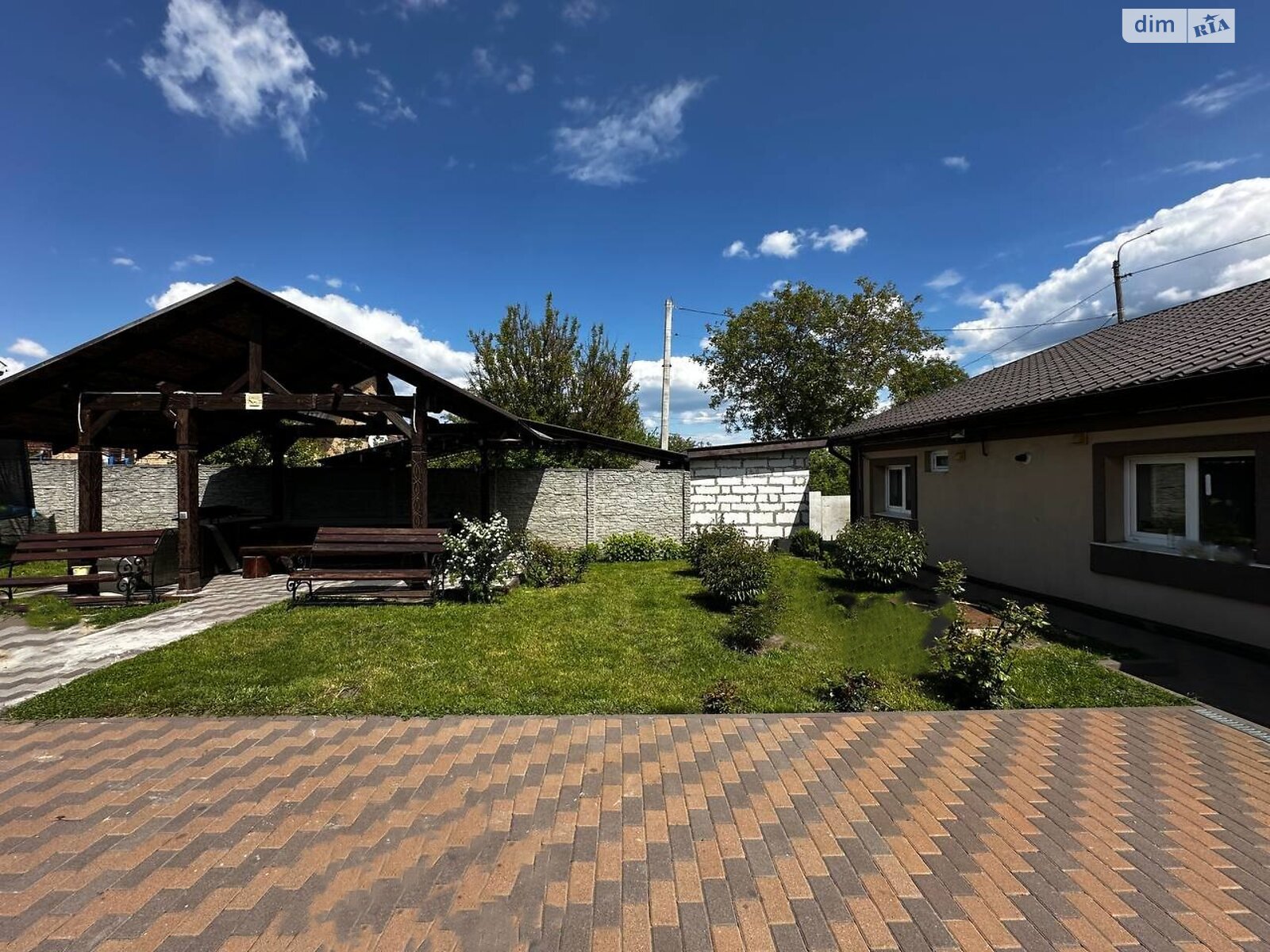 одноповерховий будинок бесідка, 96.4 кв. м, цегла. Продаж у Бучі фото 1 одноповерховий будинок бесідка, 96.4 кв. м, цегла. Продаж у Бучі фото 1