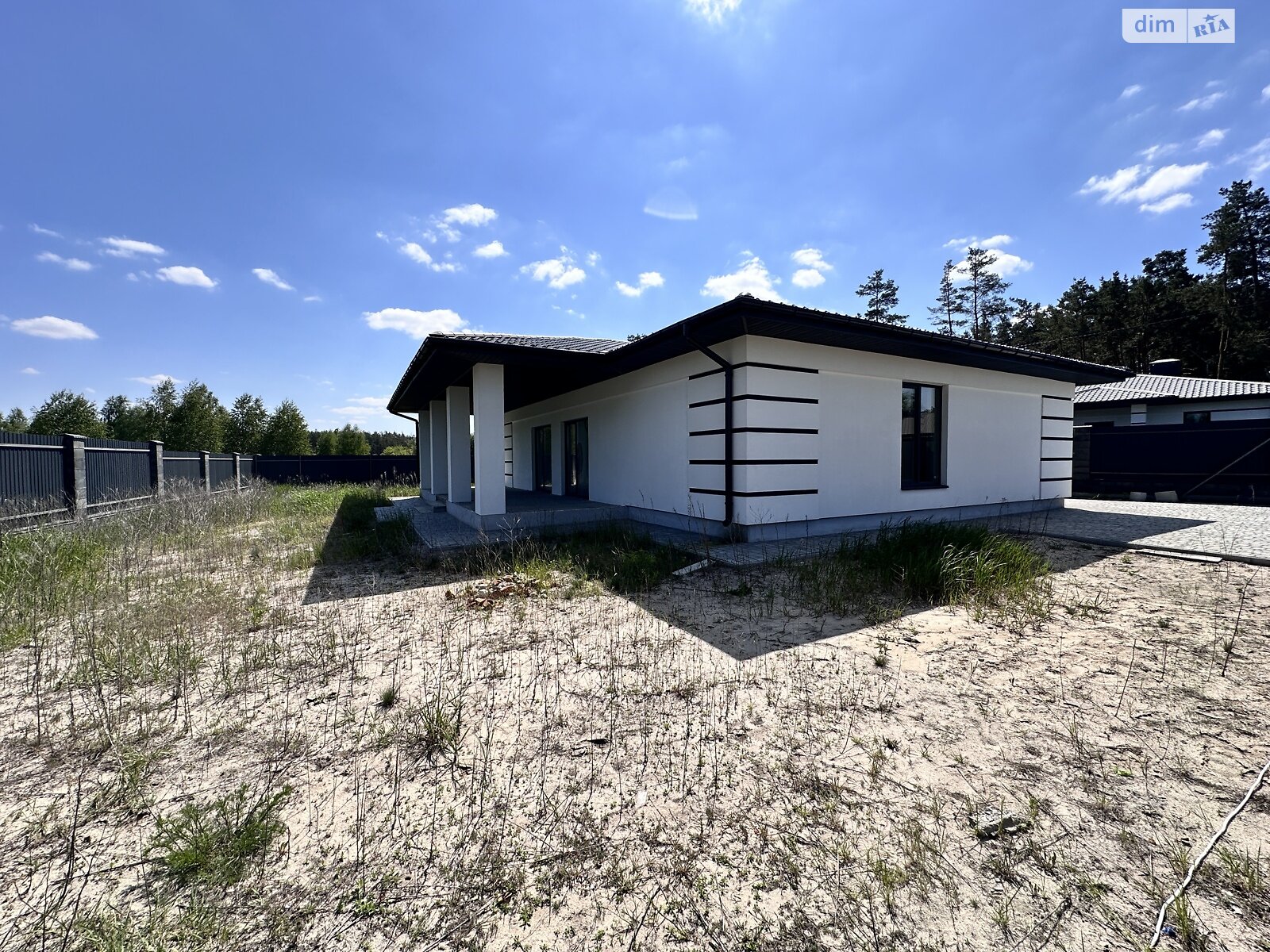 одноэтажный дом с гаражом, 120 кв. м, пенобетон. Продажа в Буче фото 1