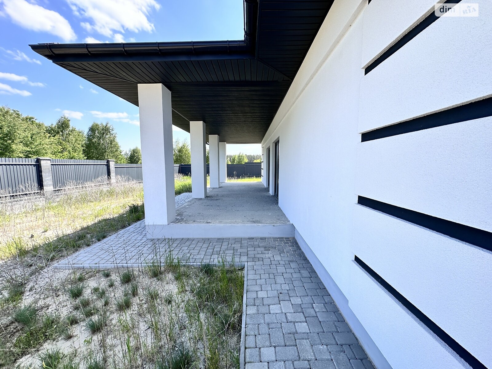 одноэтажный дом с гаражом, 120 кв. м, пенобетон. Продажа в Буче фото 1