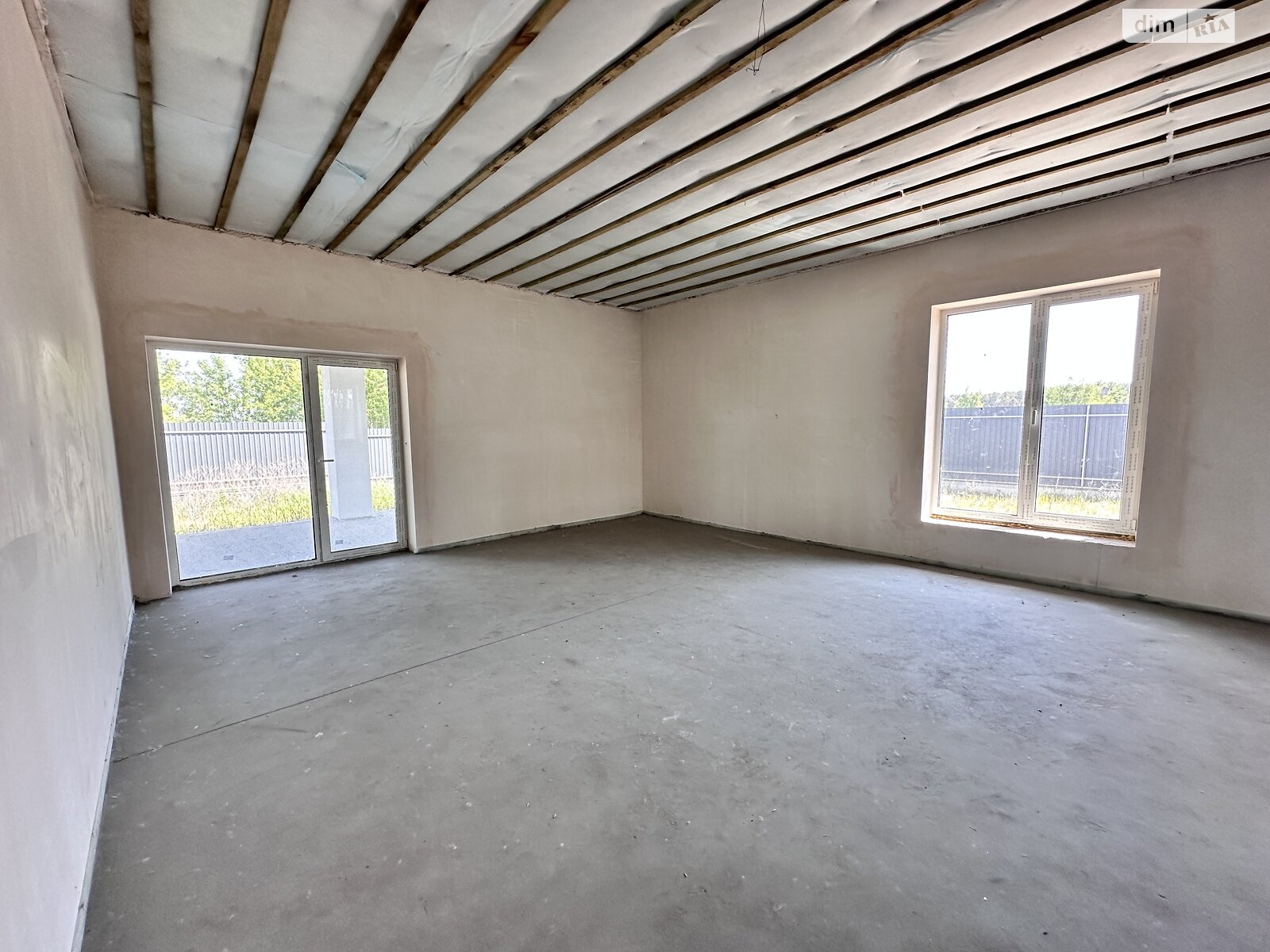 одноэтажный дом с гаражом, 120 кв. м, пенобетон. Продажа в Буче фото 1