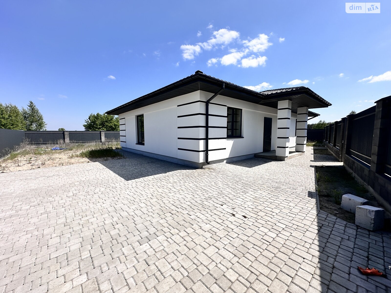 одноэтажный дом с гаражом, 120 кв. м, пенобетон. Продажа в Буче фото 1