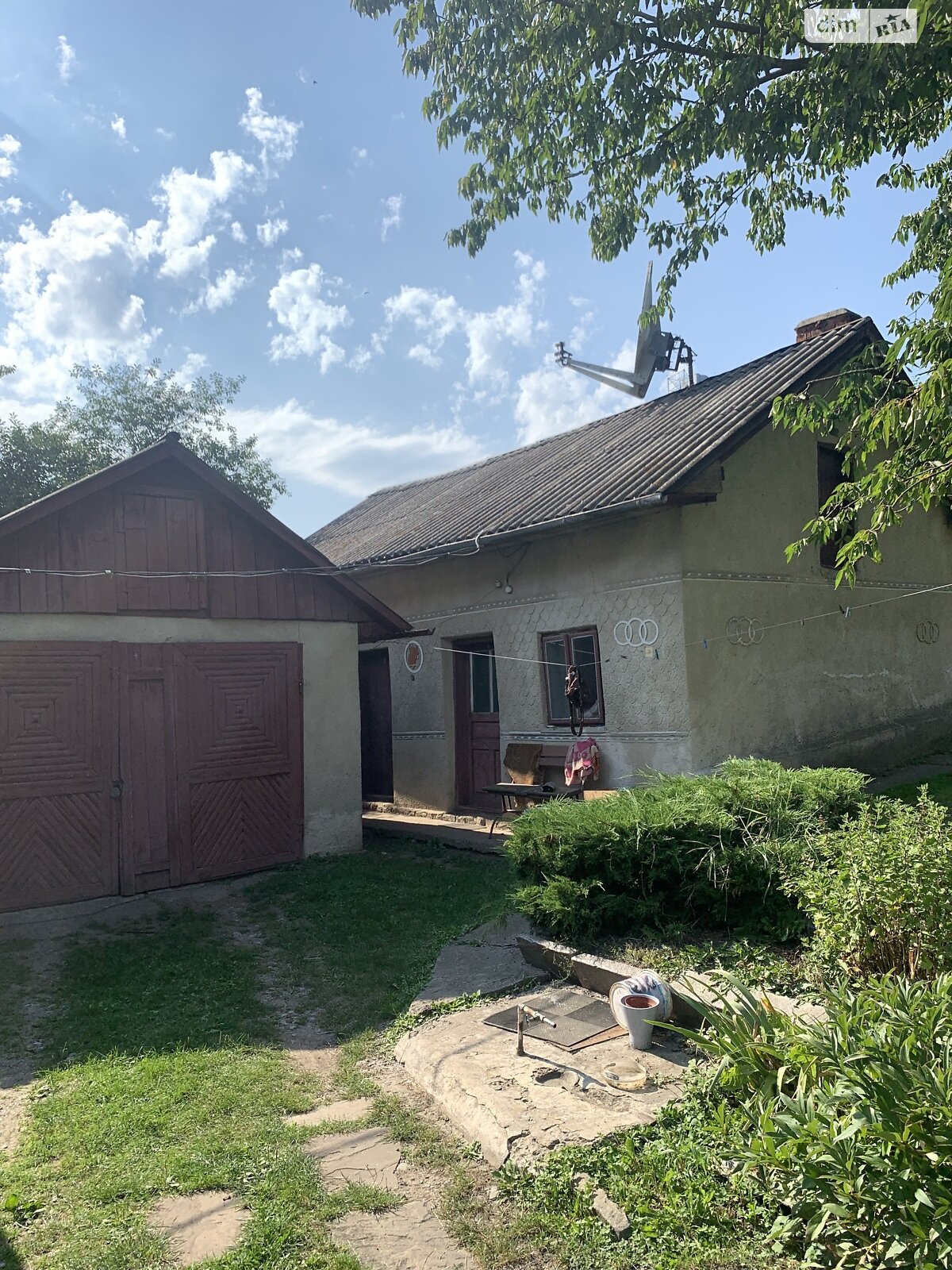 одноповерховий будинок з гаражем, 120 кв. м, інкерманський камінь. Продаж у Бучачі фото 1 одноповерховий будинок з гаражем, 120 кв. м, інкерманський камінь. Продаж у Бучачі фото 1