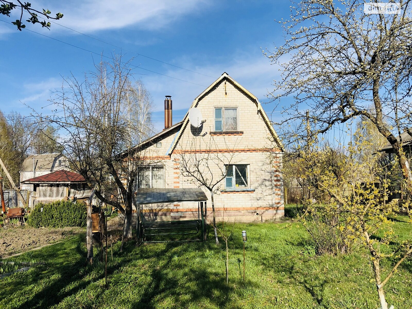 двухэтажный дом беседка, 100 кв. м, кирпич. Продажа в Буках фото 1 двухэтажный дом беседка, 100 кв. м, кирпич. Продажа в Буках фото 1