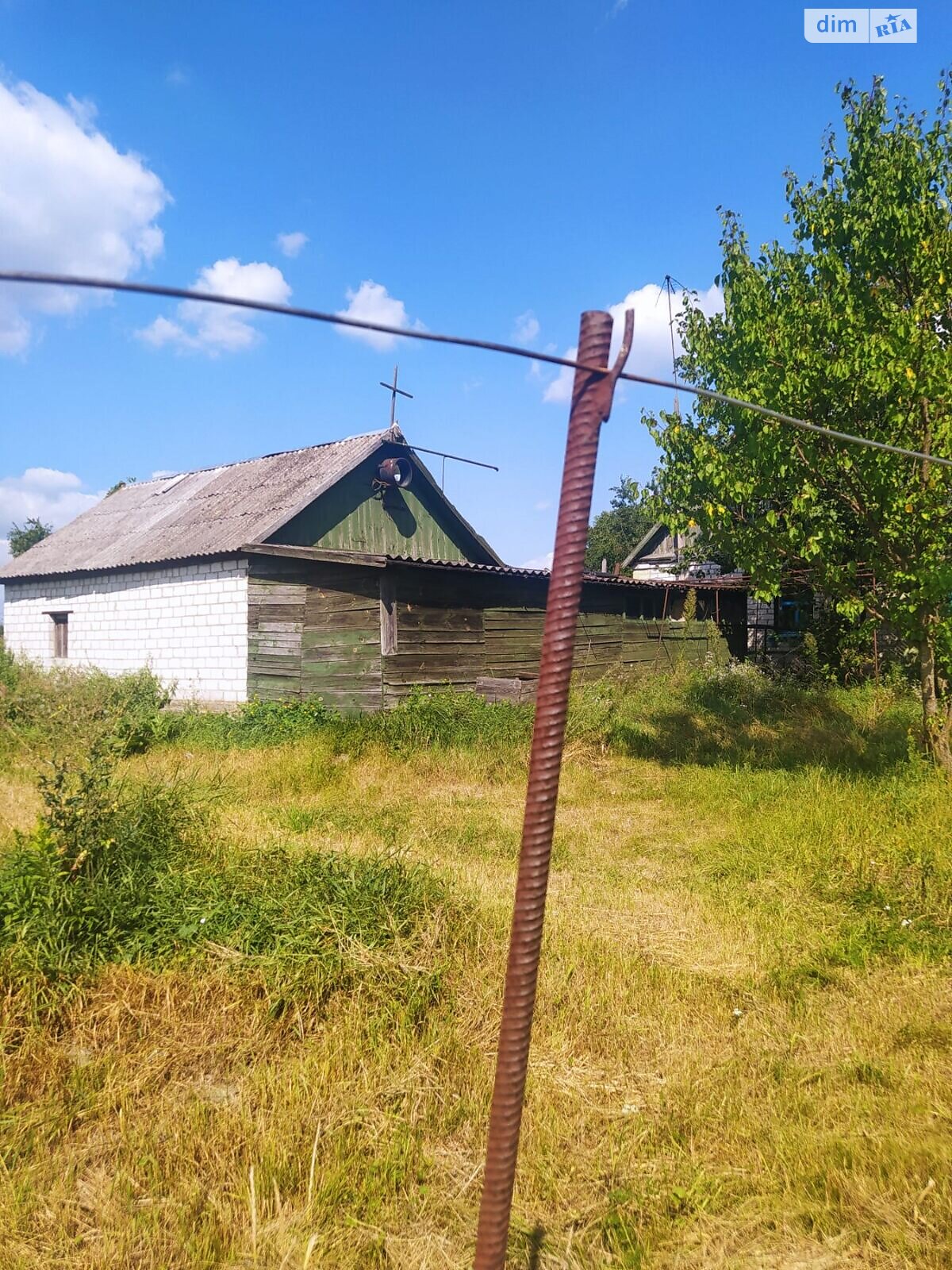 одноповерховий будинок з опаленням, 90 кв. м, дерево та цегла. Продаж у Буках фото 1