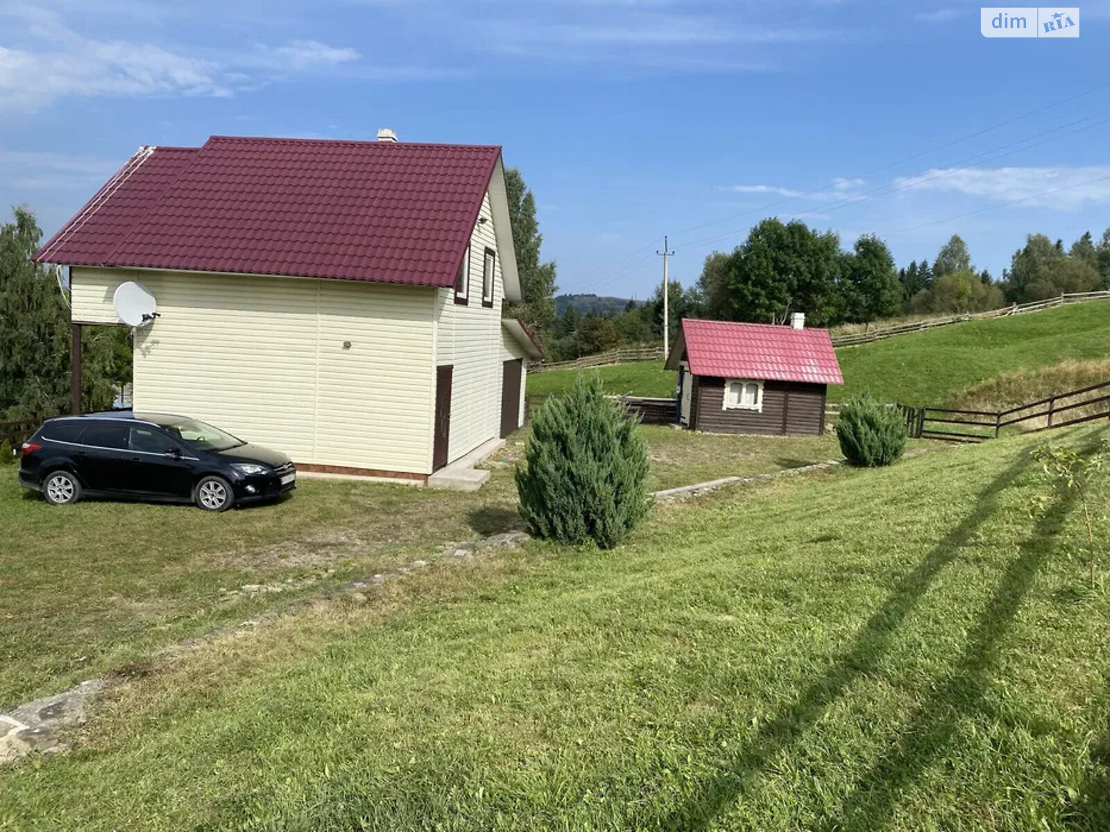 двоповерховий будинок з гаражем, 80.5 кв. м, дерево та цегла. Продаж у Буківцем фото 1 двоповерховий будинок з гаражем, 80.5 кв. м, дерево та цегла. Продаж у Буківцем фото 1