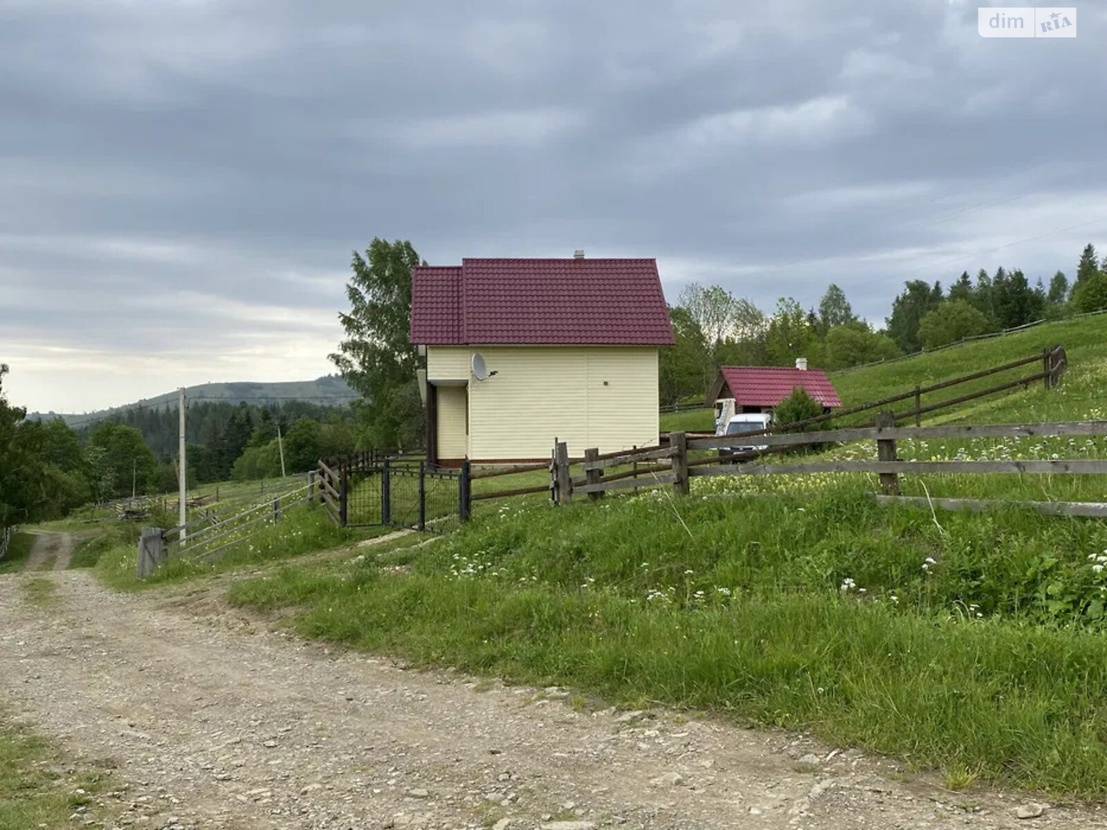 двоповерховий будинок з гаражем, 80.5 кв. м, дерево та цегла. Продаж у Буківцем фото 1 двоповерховий будинок з гаражем, 80.5 кв. м, дерево та цегла. Продаж у Буківцем фото 1