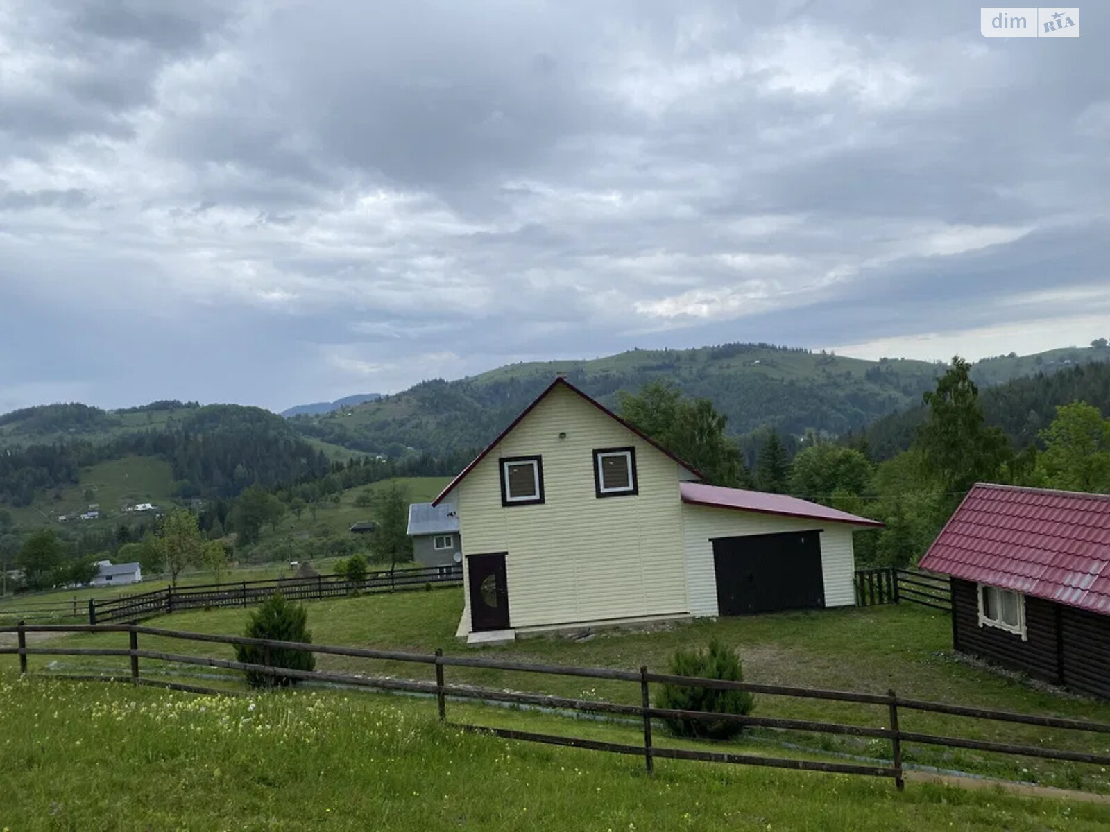 двоповерховий будинок з гаражем, 80.5 кв. м, дерево та цегла. Продаж у Буківцем фото 1 двоповерховий будинок з гаражем, 80.5 кв. м, дерево та цегла. Продаж у Буківцем фото 1