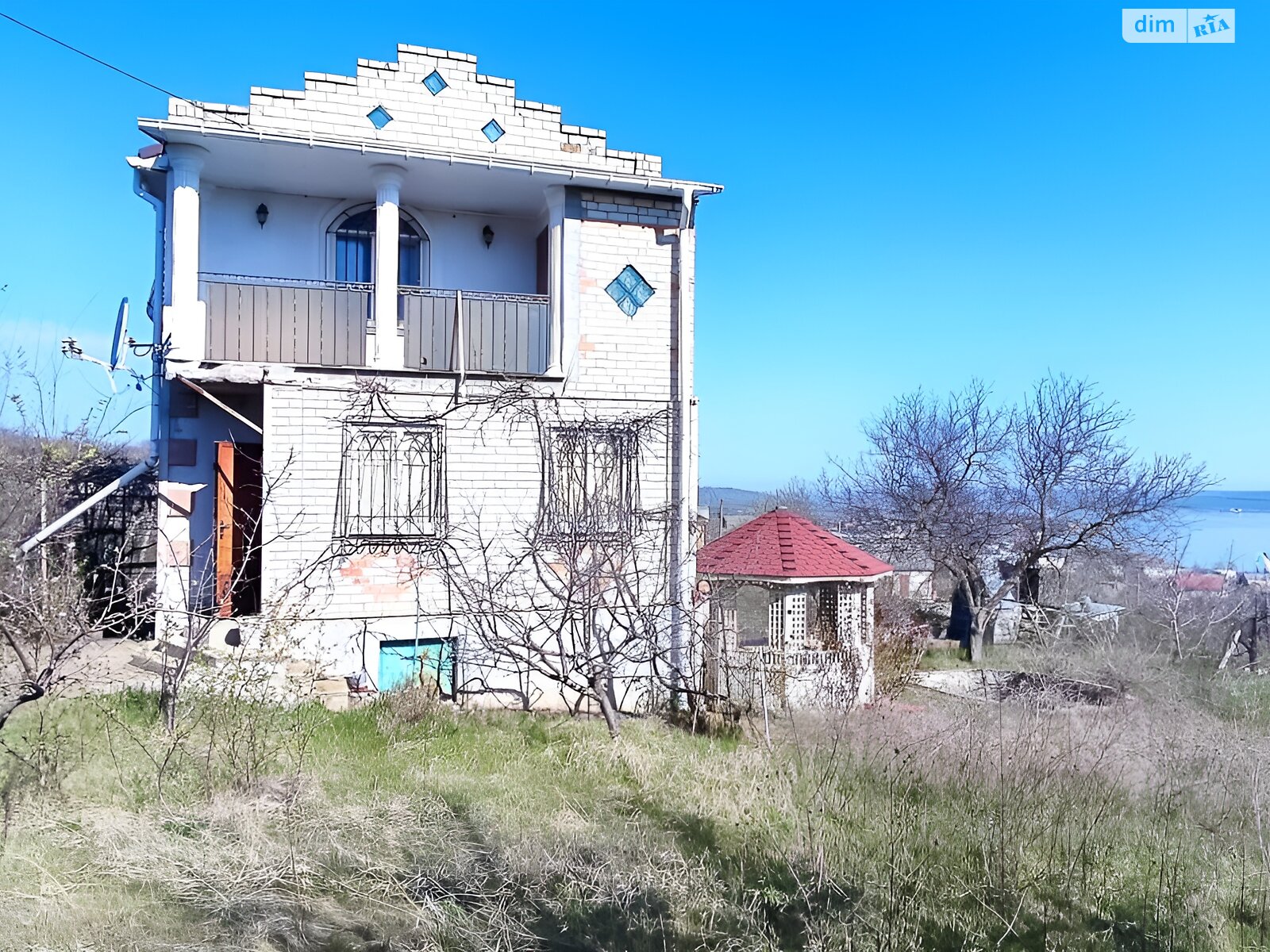 двоповерховий будинок з балконом, 107.3 кв. м, ракушняк. Продаж у Бурдівці фото 1 двоповерховий будинок з балконом, 107.3 кв. м, ракушняк. Продаж у Бурдівці фото 1